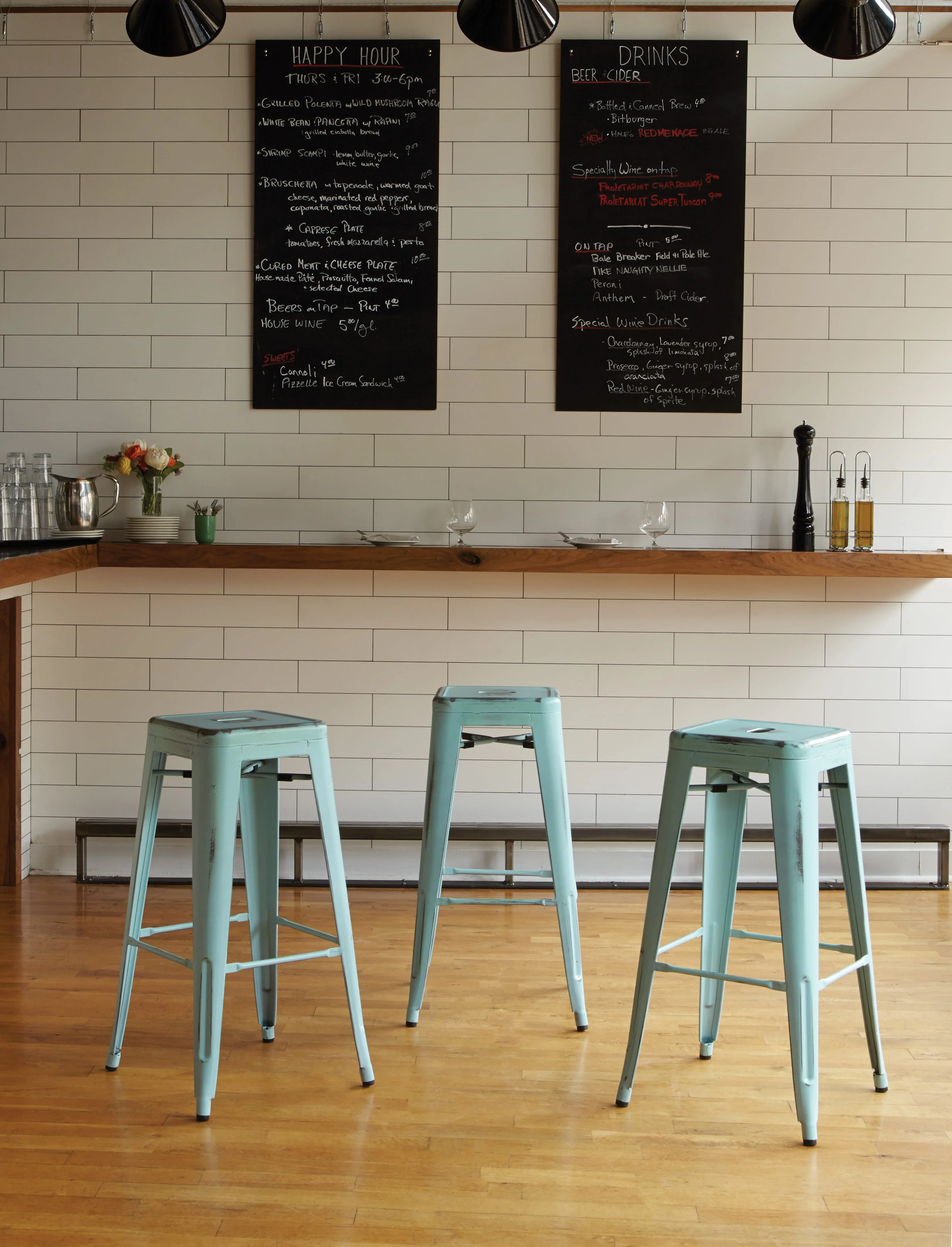 Office Star Bristow 30" High Metal Stool, 2 Pack [BRW3030A2] - Image 5