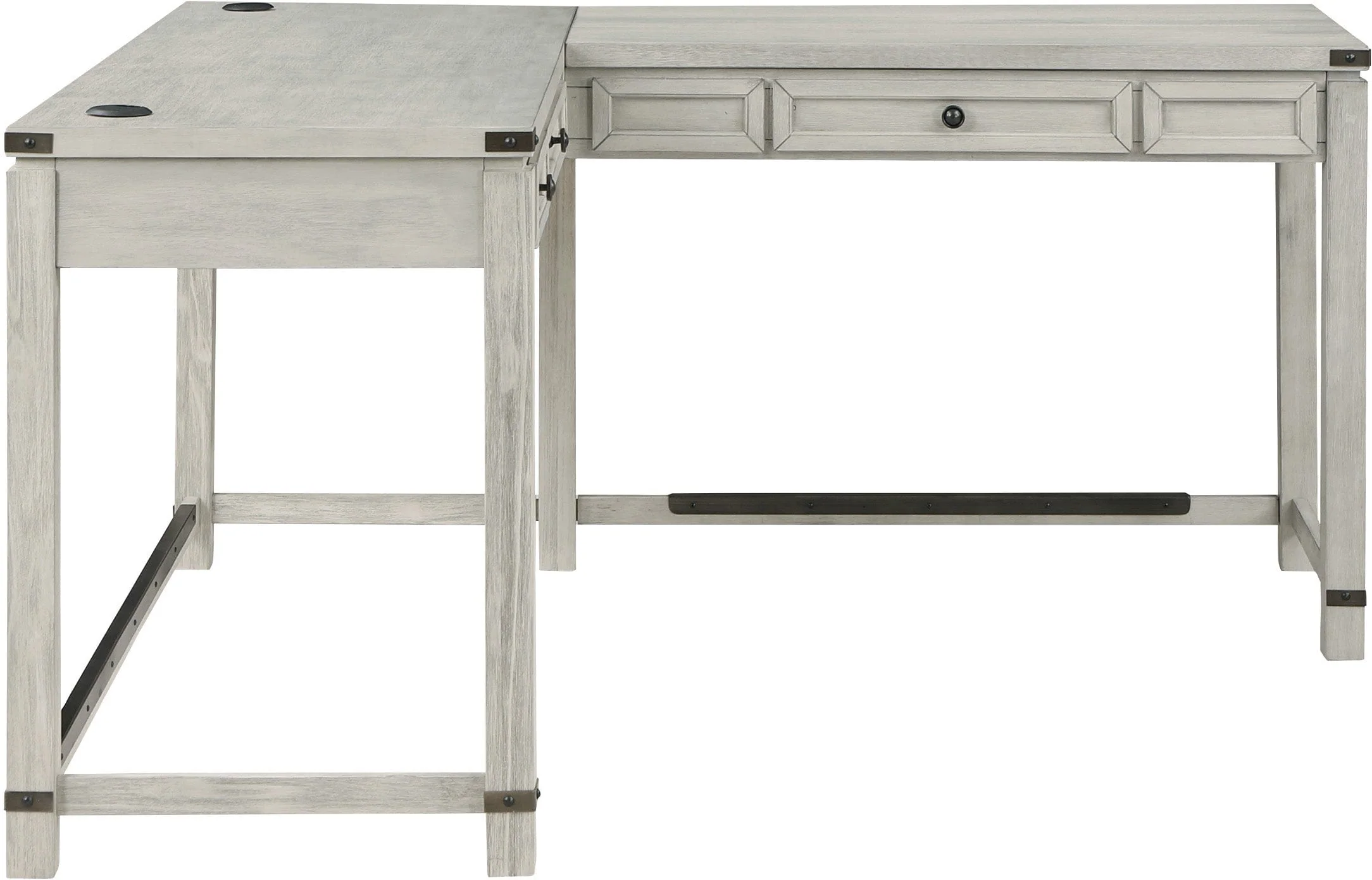 Office Star Baton Rouge L-Shaped Sit-Stand Lift Desk [BTLL2937] - Image 6