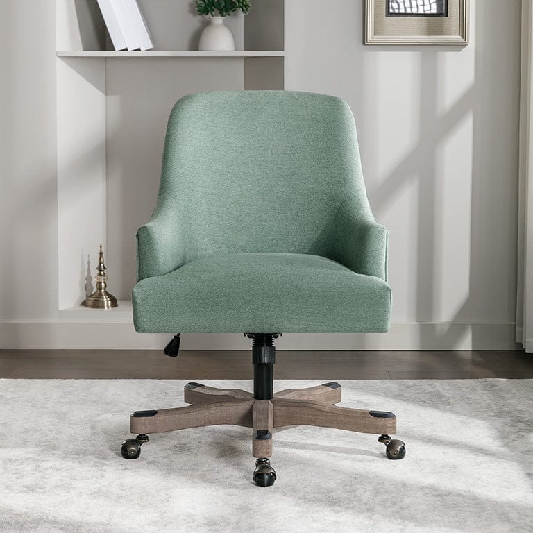Office Star Bradwell Rustic Wood Base Office Chair [BWL] - Image 2