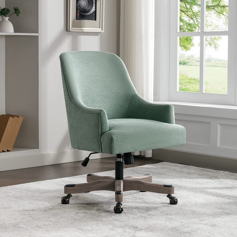 Office Star Bradwell Rustic Wood Base Office Chair [BWL] - Image 4
