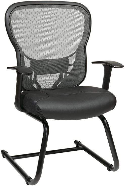 Space Seating Cantilevered Sled Base Mesh Guest Chair [529-3R2V30] - Image 2