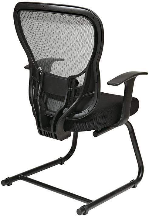 Space Seating Cantilevered Sled Base Mesh Guest Chair [529-3R2V30] - Image 3