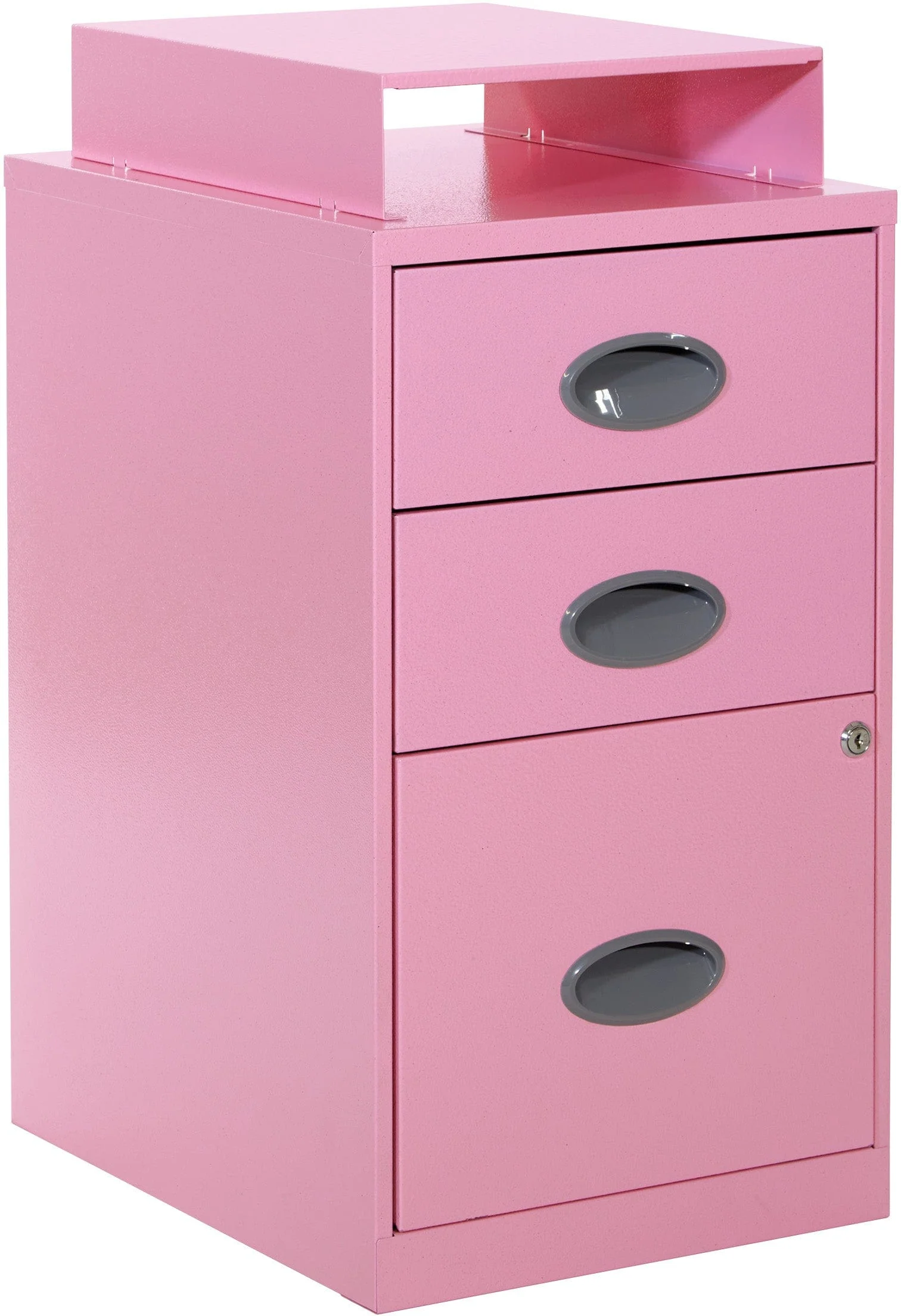 Office Star 3 Drawer Metal File Cabinet [CF3DR] - Image 3