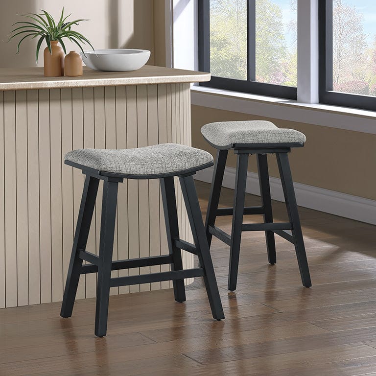 Office Star Coley 24" Saddle Stool, 2-Pack [CLY24] - Image 3