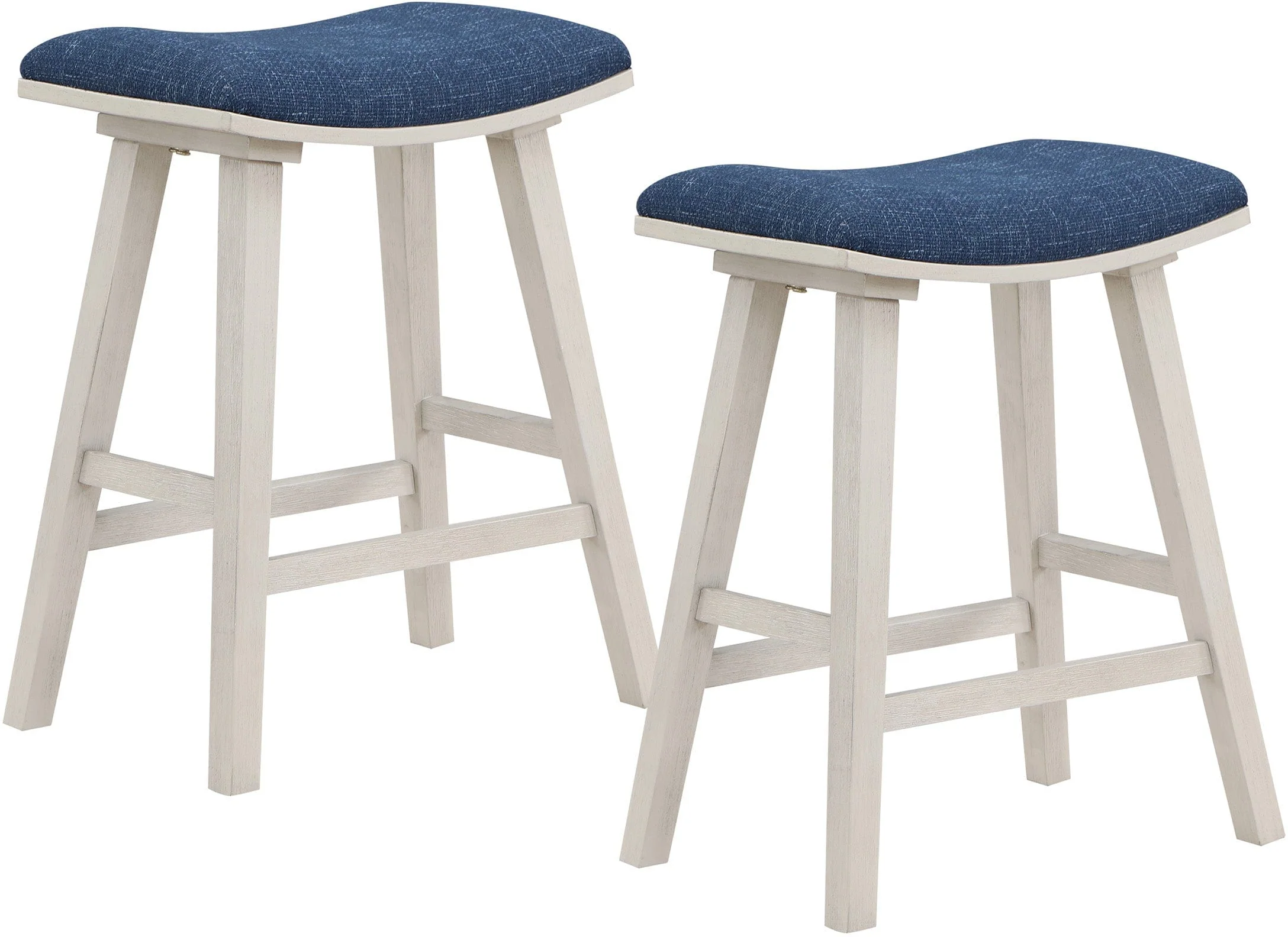 Office Star Coley 24" Saddle Stool, 2-Pack [CLY24] - Image 9