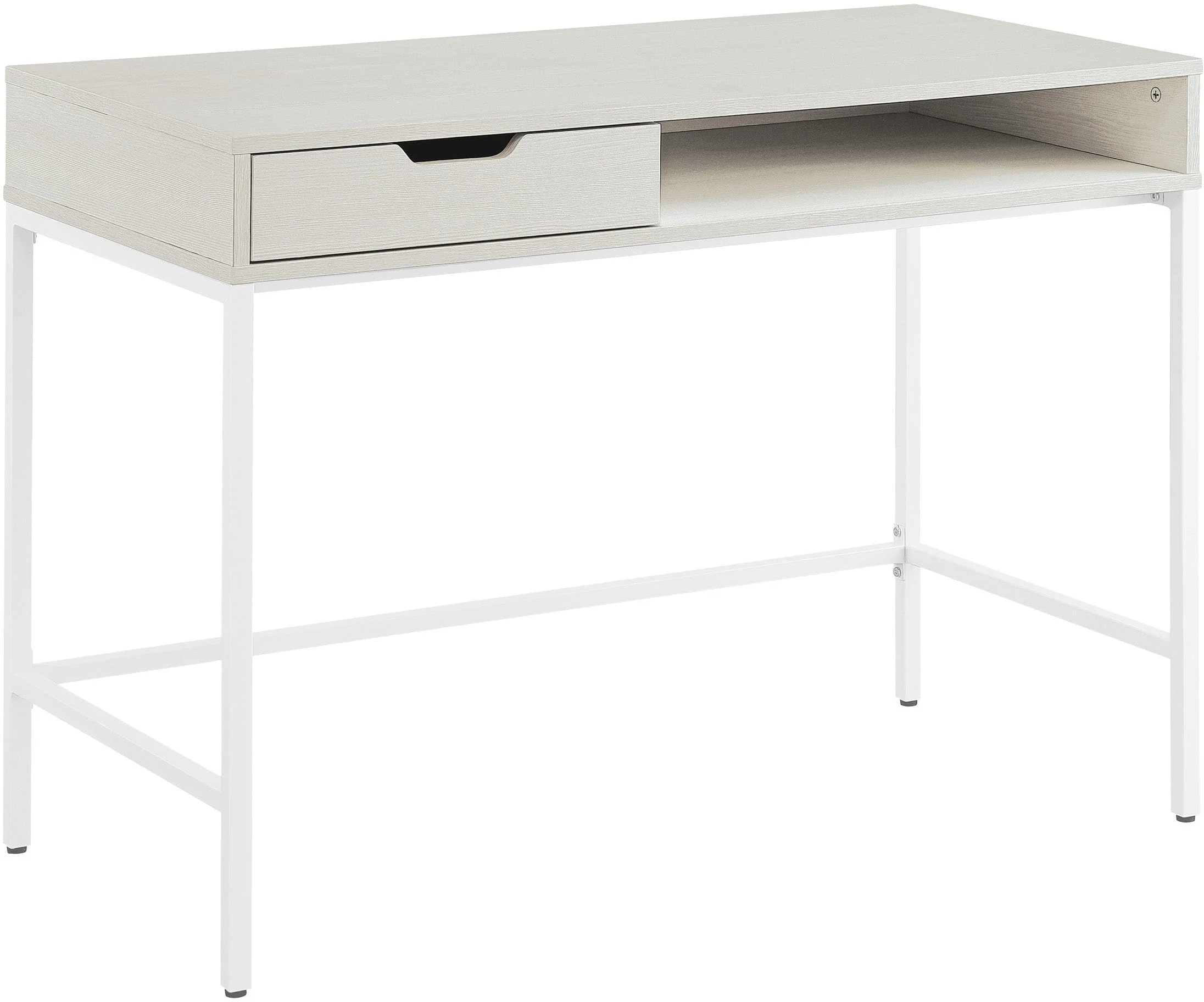Office Star Contempo 40" Desk with Drawer and Shelf [CNT43] - Image 4