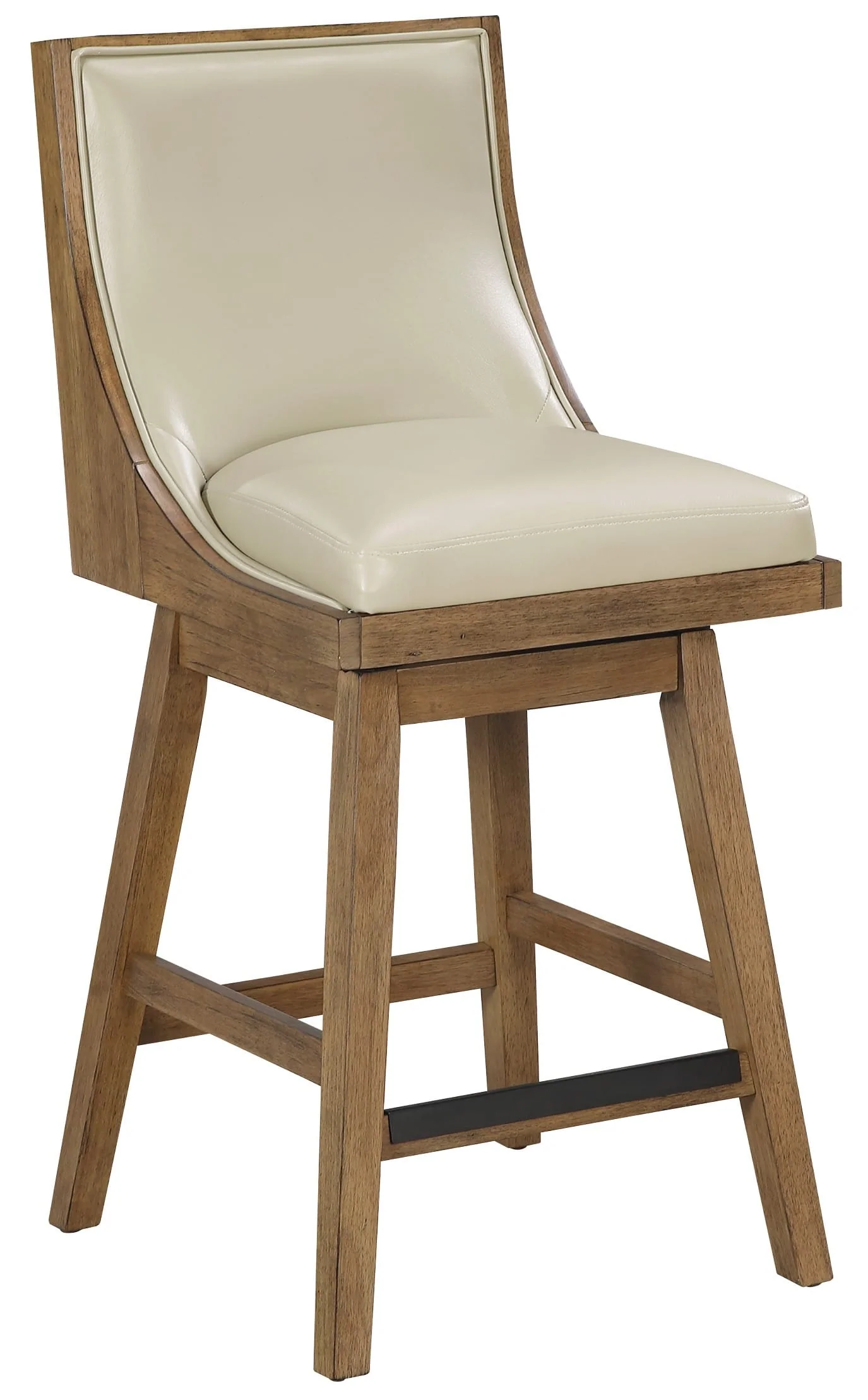 Office Star Darnel Faux Leather Counter Stool, 2-Pack [DNL2MK] - Image 24