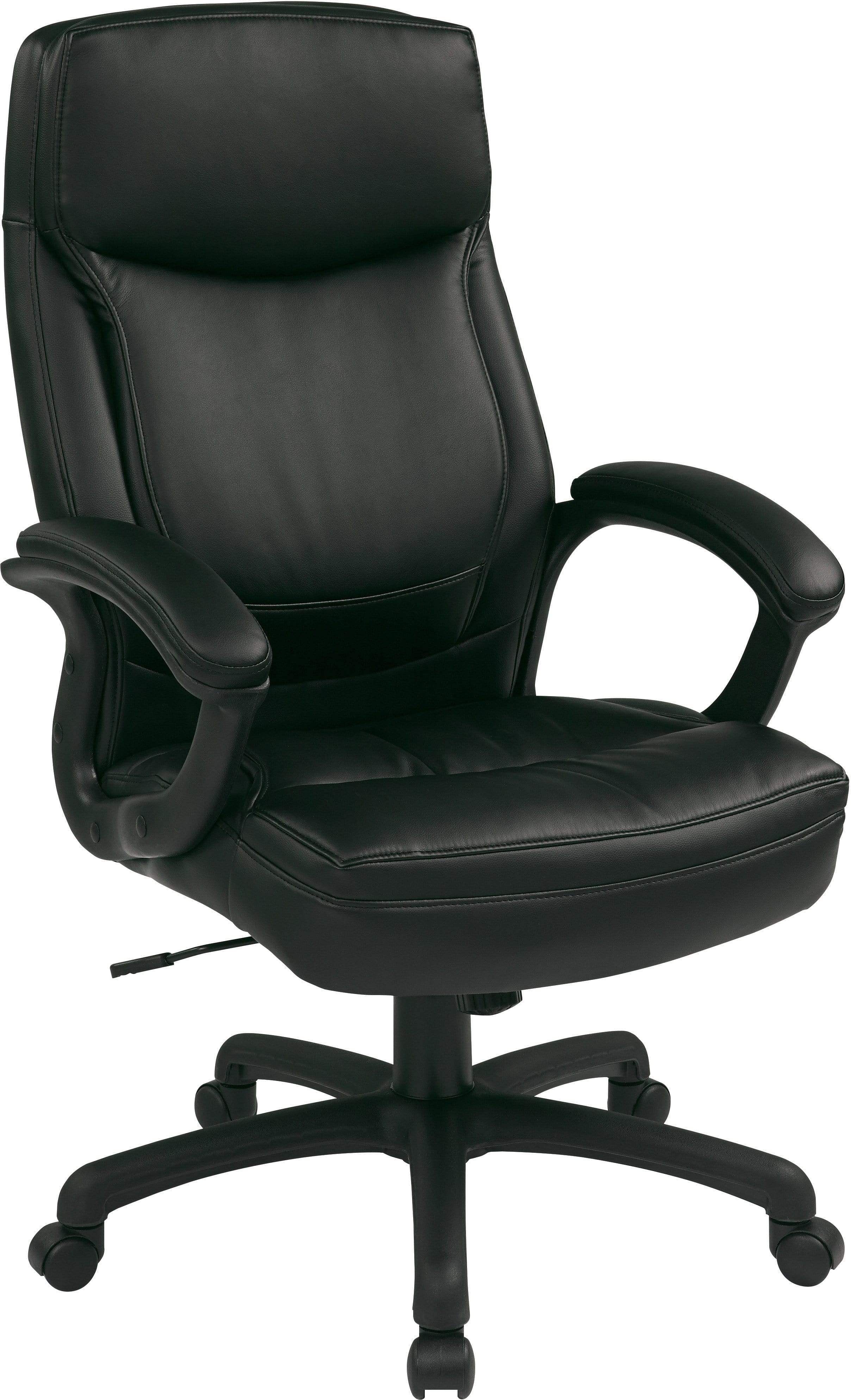 Work Smart™ Executive High Back Leather Chair [EC6583] - Image 2