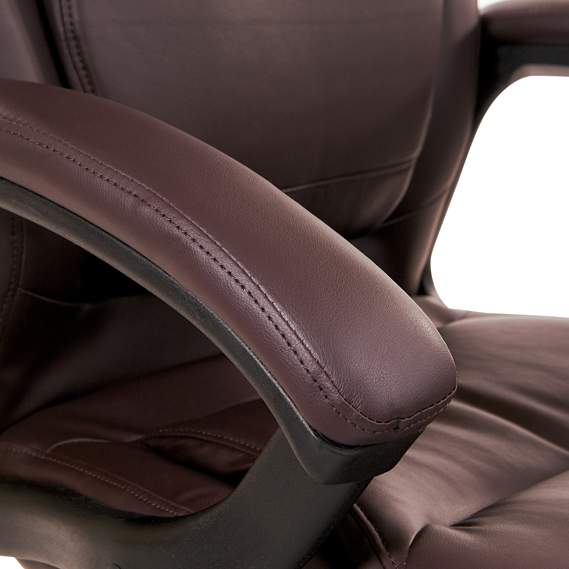 Work Smart™ Executive High Back Leather Chair [EC6583] - Image 4