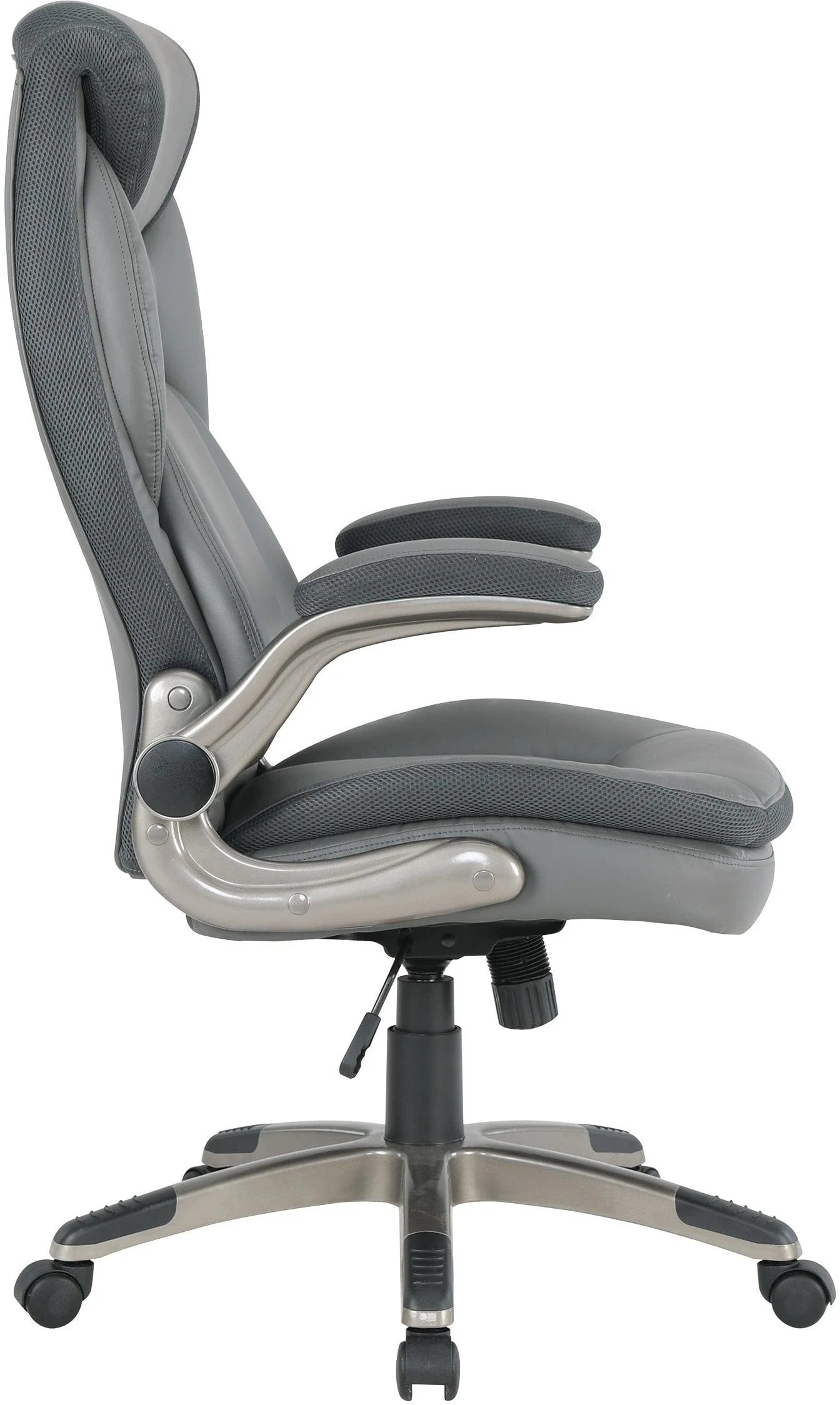Office Star Exec Bonded Leather Office Chair with Nylon Base [ECH1705] - Image 13