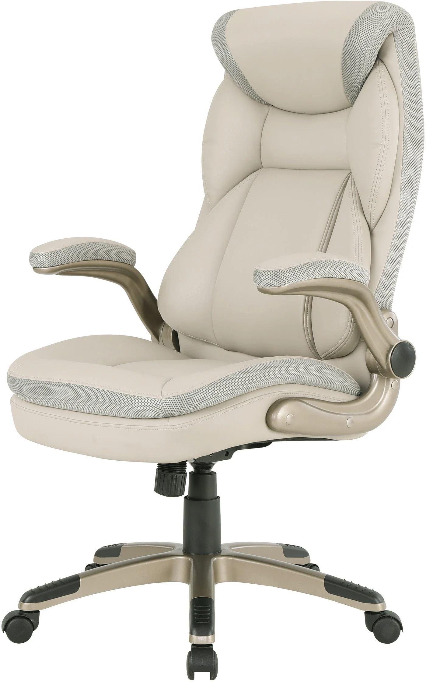 Office Star Exec Bonded Leather Office Chair with Nylon Base [ECH1705] - Image 5