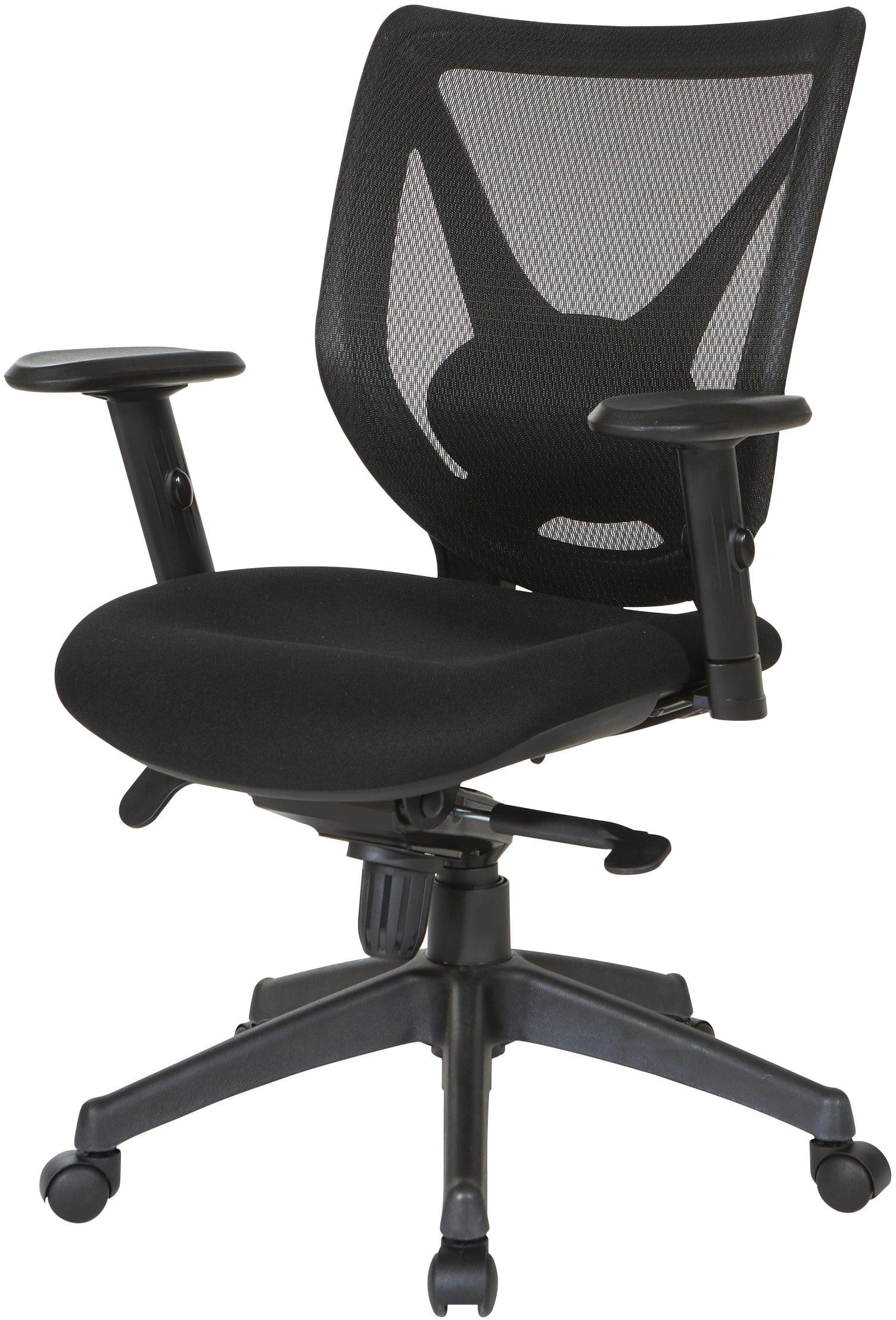 Office Star Black Screen Back Chair [EM98880] - Image 2
