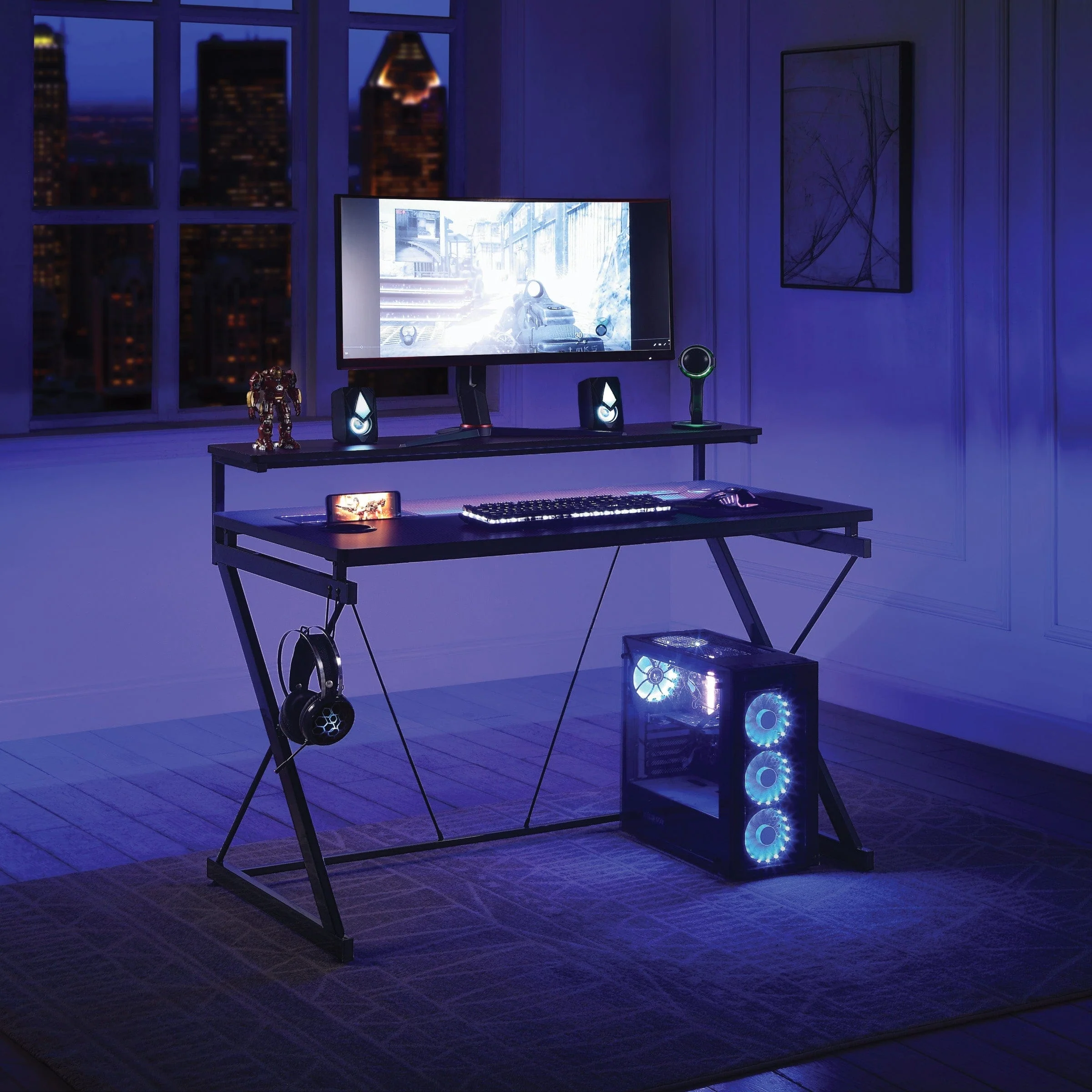 Office Star Emulator Gaming Desk [EMUP48] - Image 3