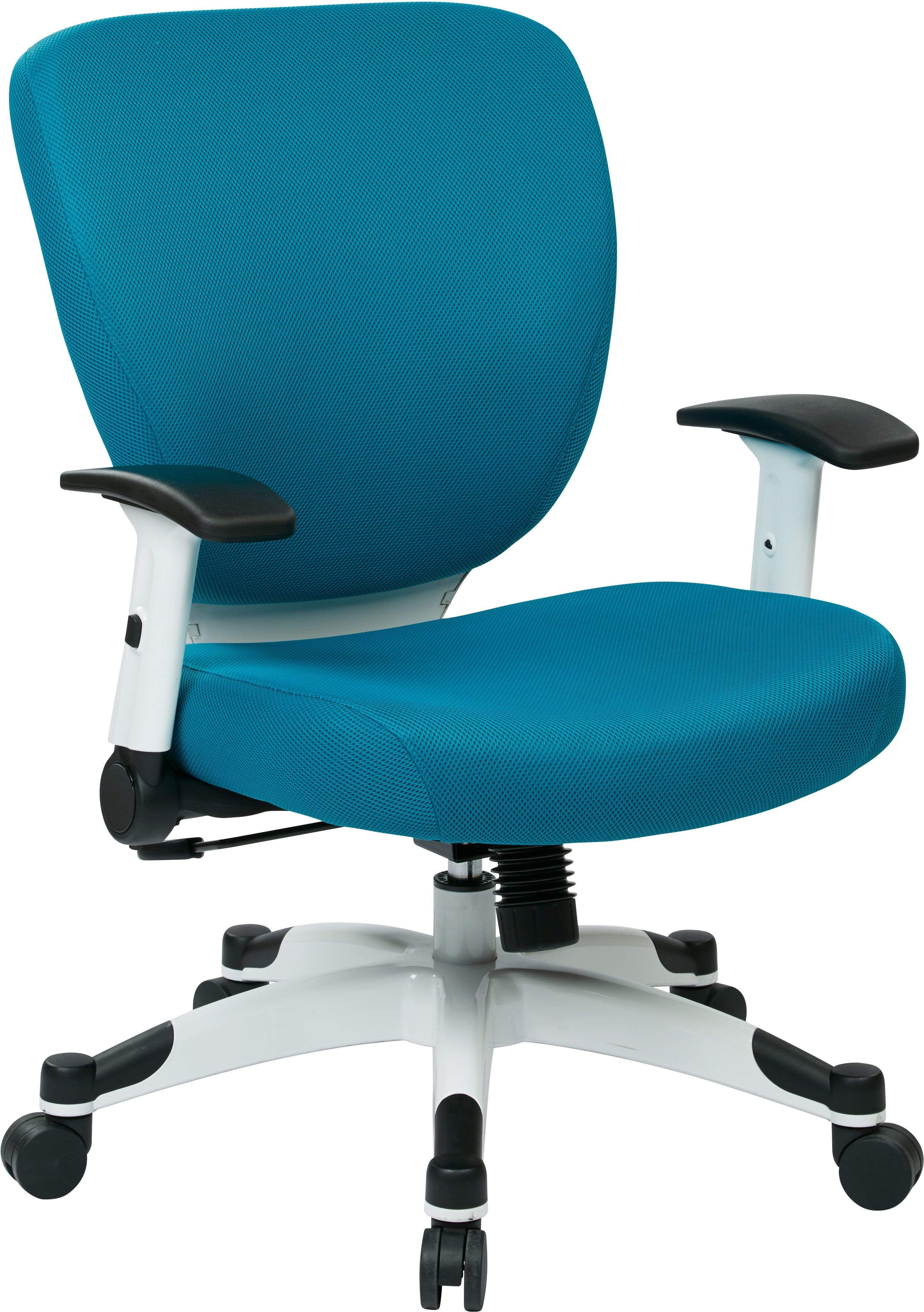 Office Star Space Seating Fun Colors Fabric Mesh Office Chair [5200W] - Image 3