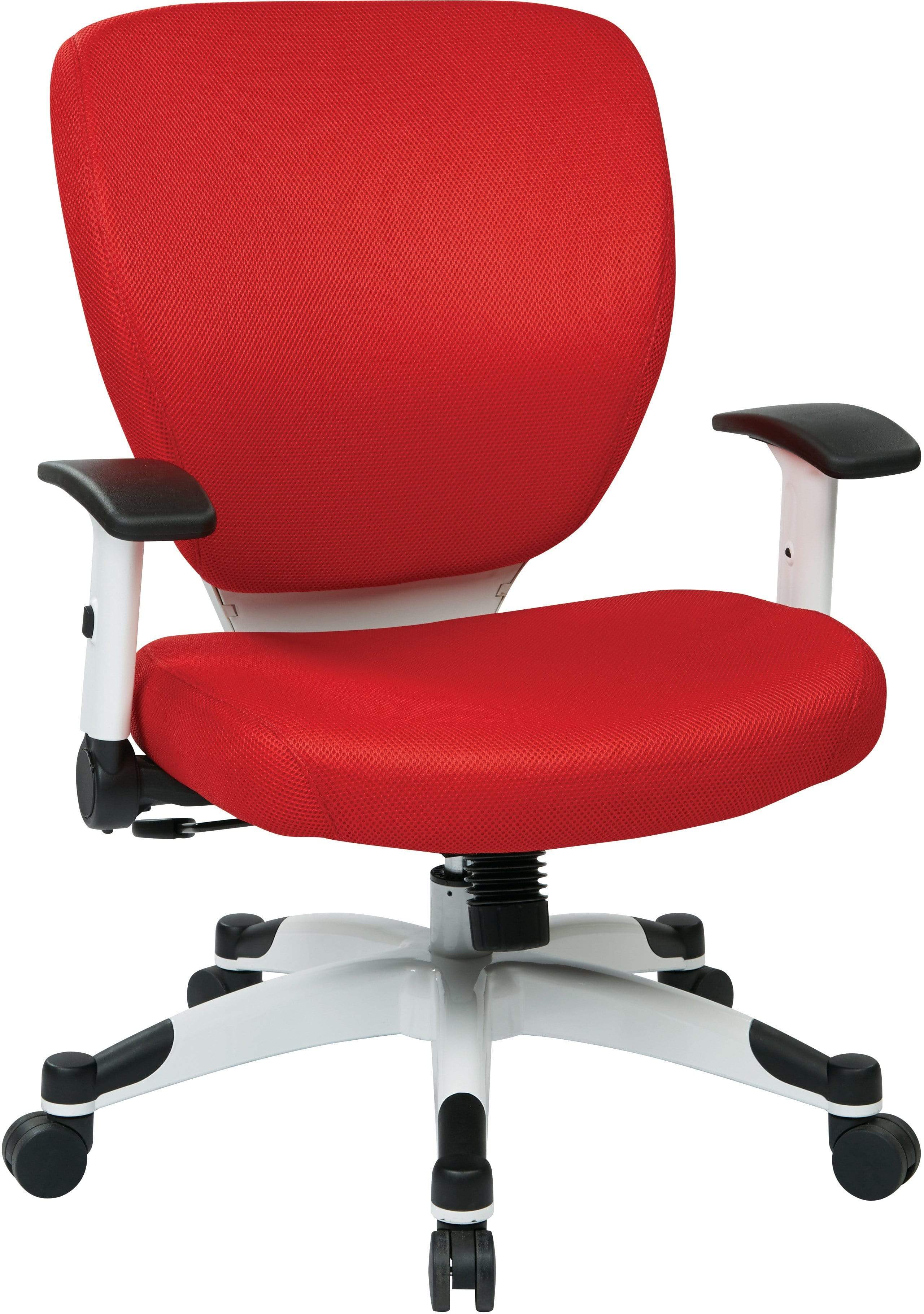 Office Star Space Seating Fun Colors Fabric Mesh Office Chair [5200W] - Image 4