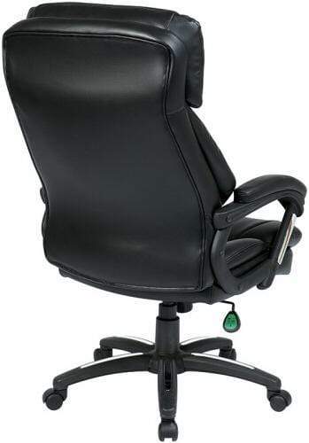 Work Smart Faux Leather Office Chair [FL9097] - Image 2