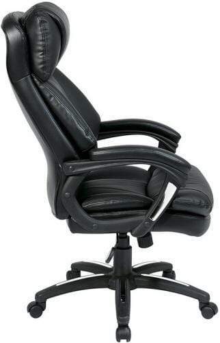Work Smart Faux Leather Office Chair [FL9097] - Image 3