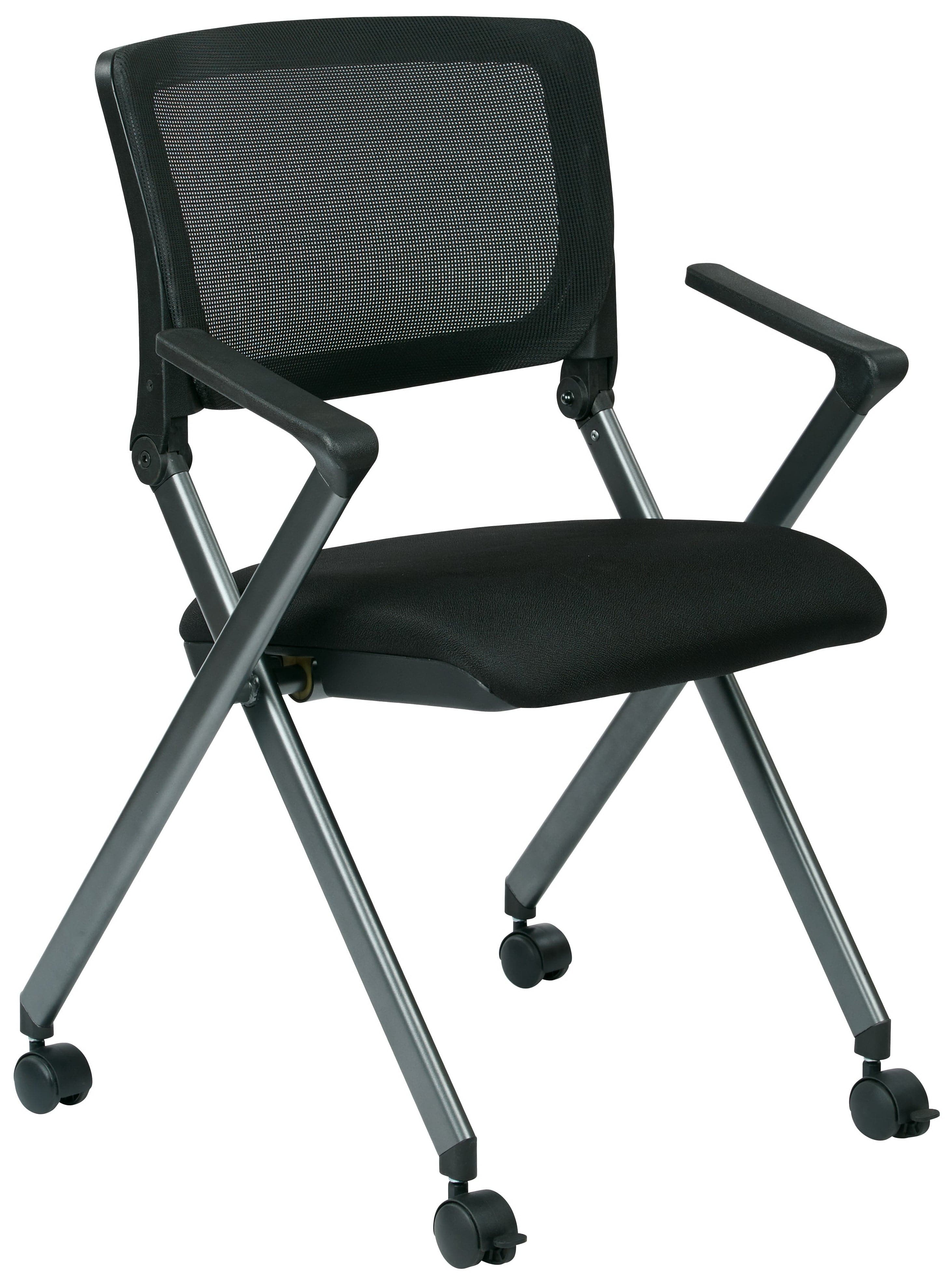 Work Smart™ Folding Chair Screen Back Custom Fabric, 2-Pack [FC8487]