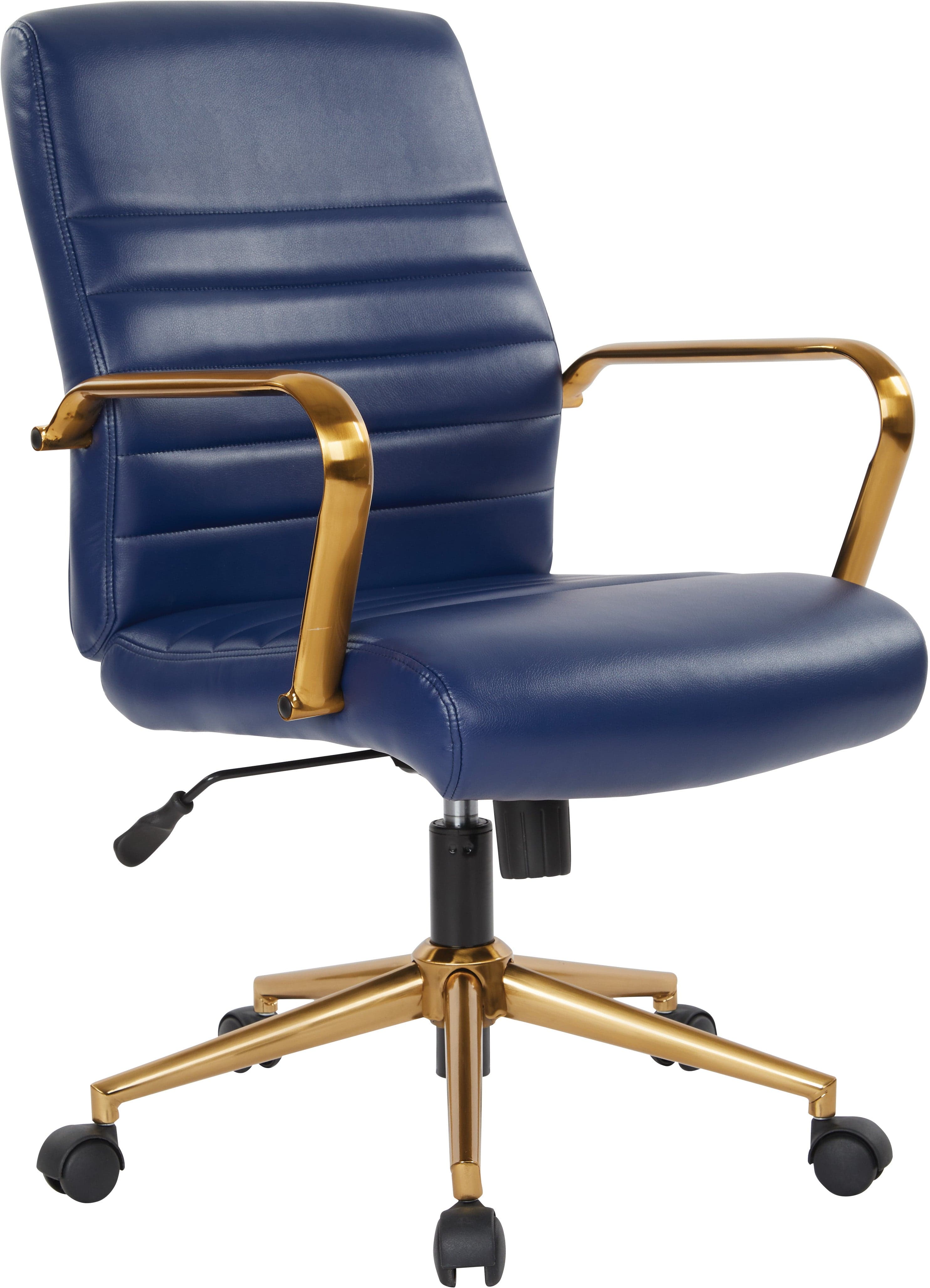 Office Star Baldwin Mid-Back Faux Leather Chair [FL22991G] - Image 4