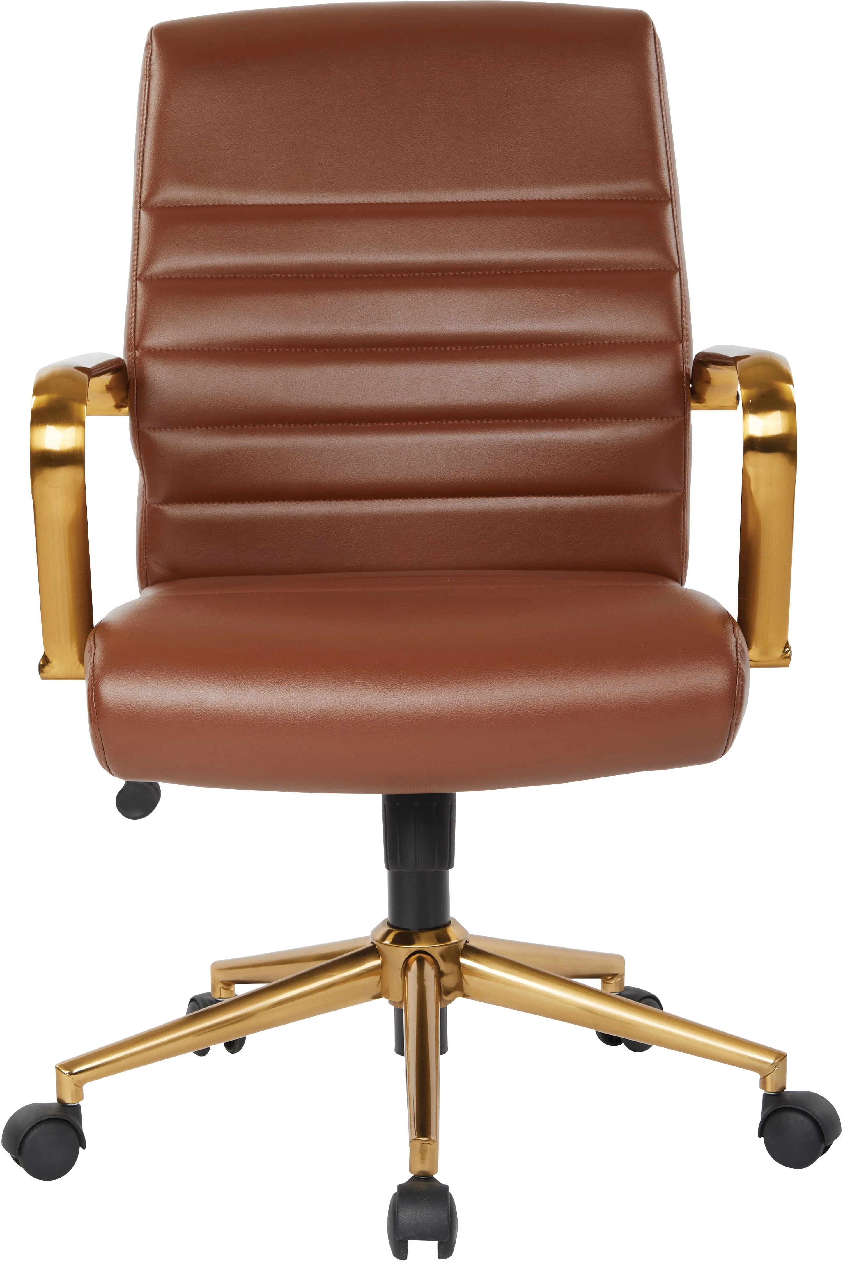 Office Star Baldwin Mid-Back Faux Leather Chair [FL22991G] - Image 6