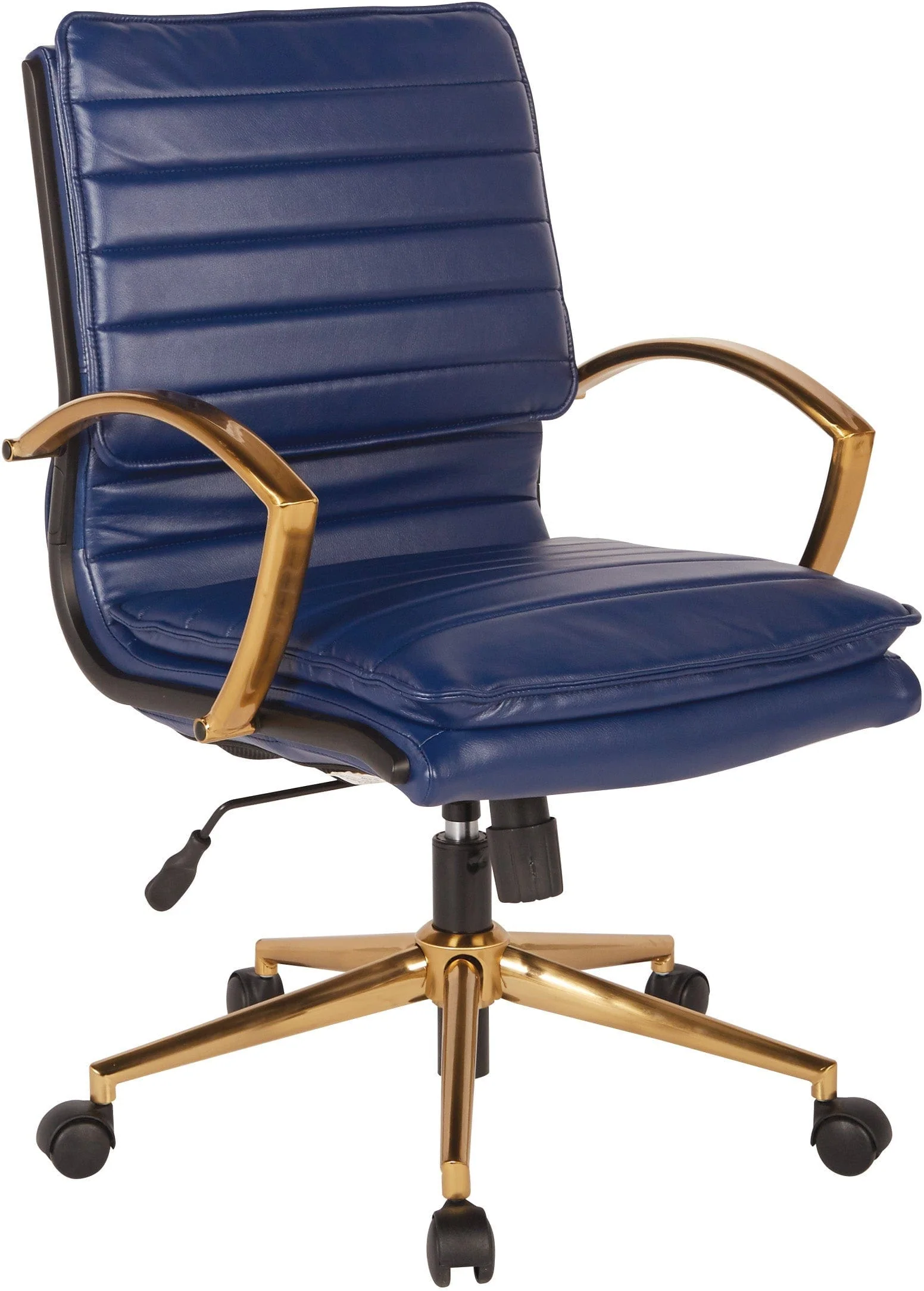 Office Star Mid-Back Faux Leather Chair [FL23591G] - Image 3