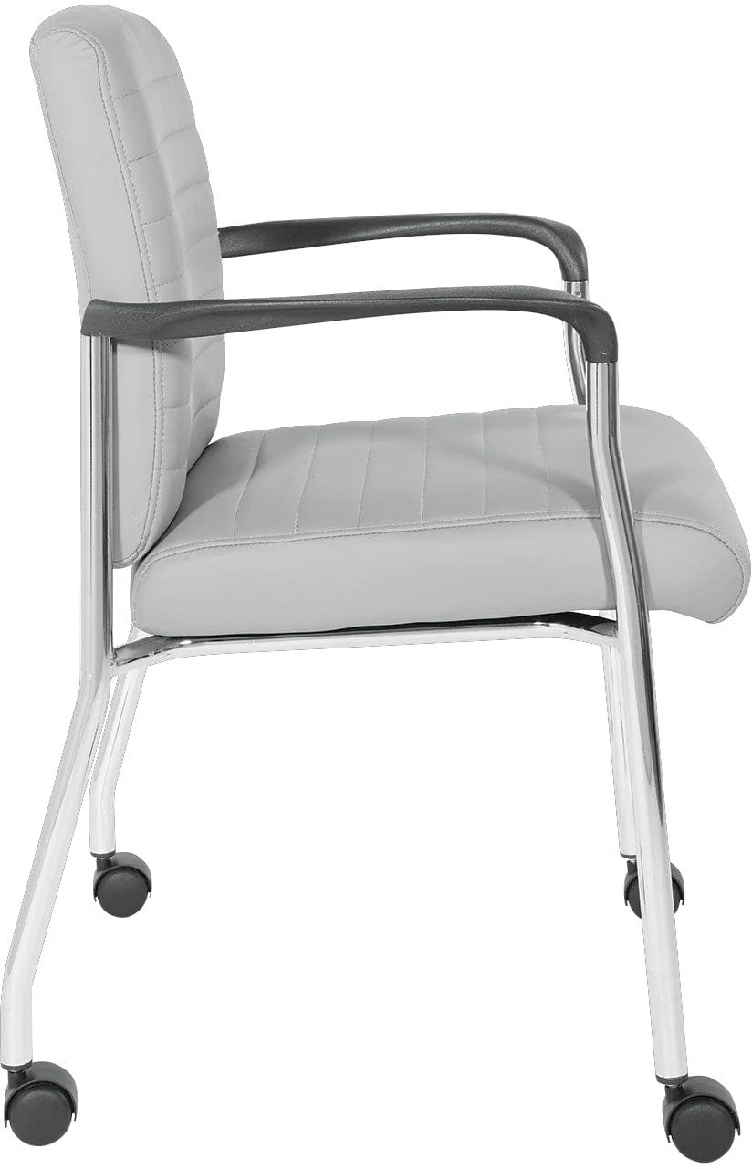 Office Star Guest Chair with Casters [FL38640] - Image 10