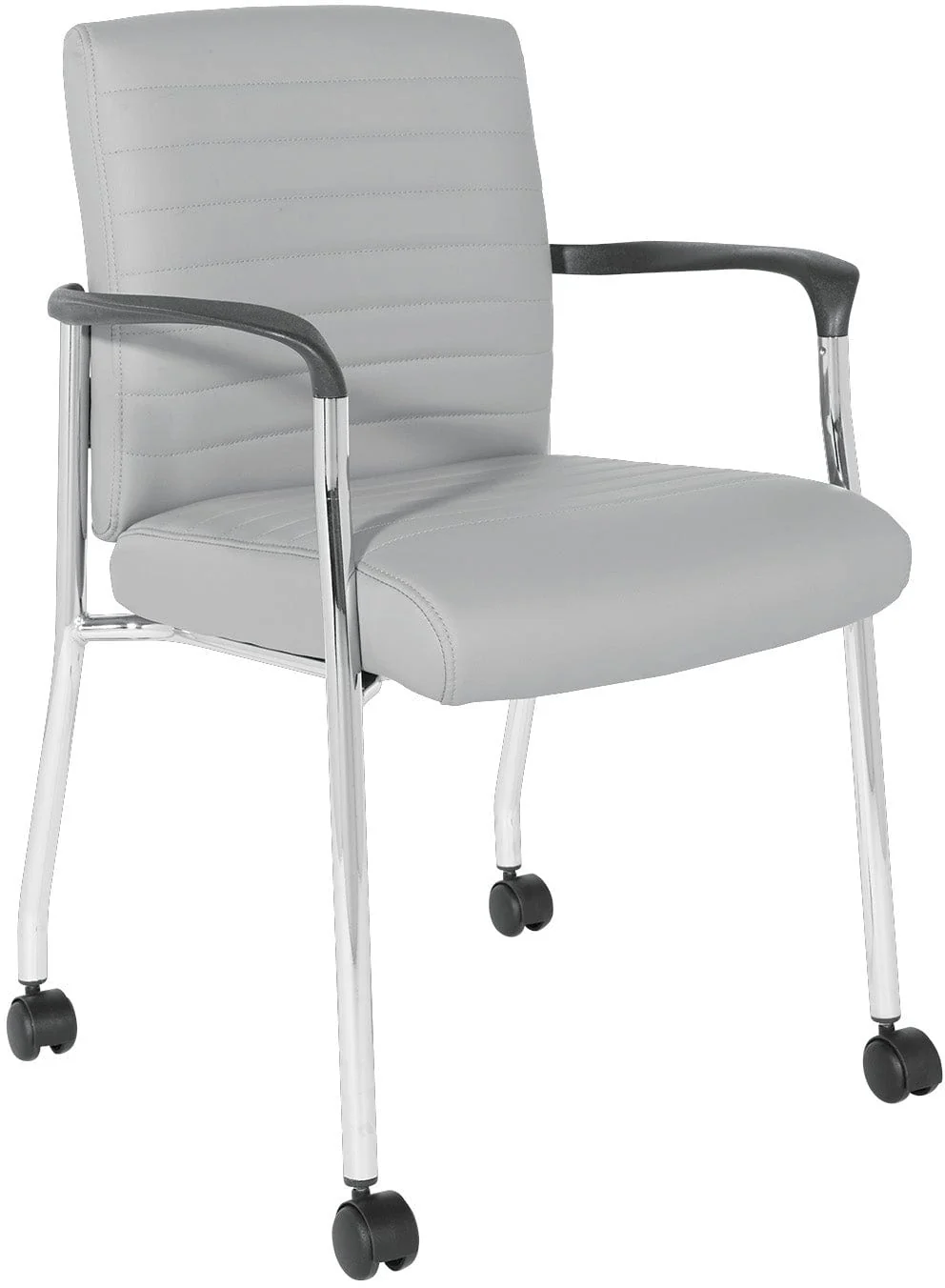 Office Star Guest Chair with Casters [FL38640] - Image 2