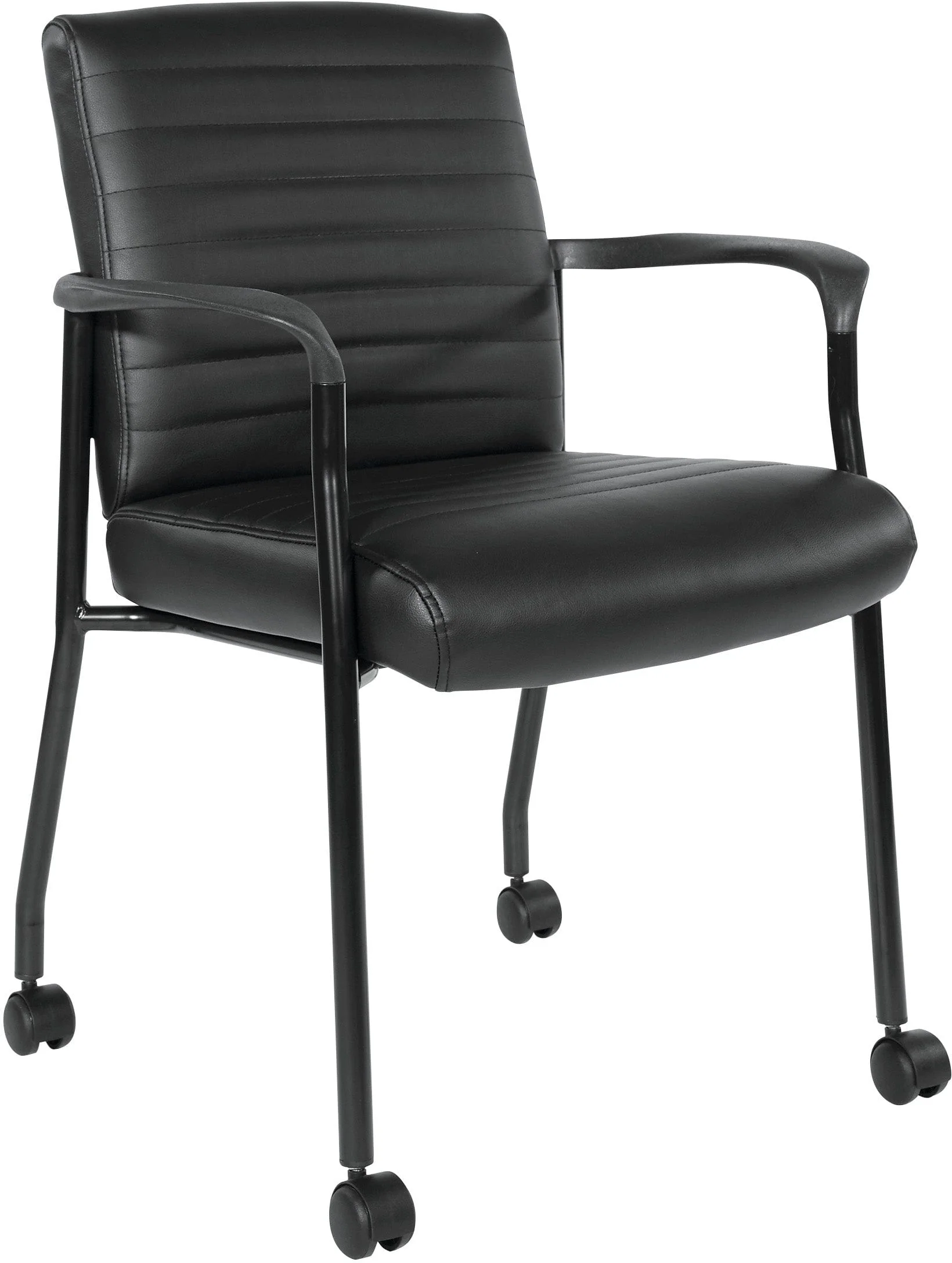 Office Star Guest Chair with Casters [FL38640] - Image 4