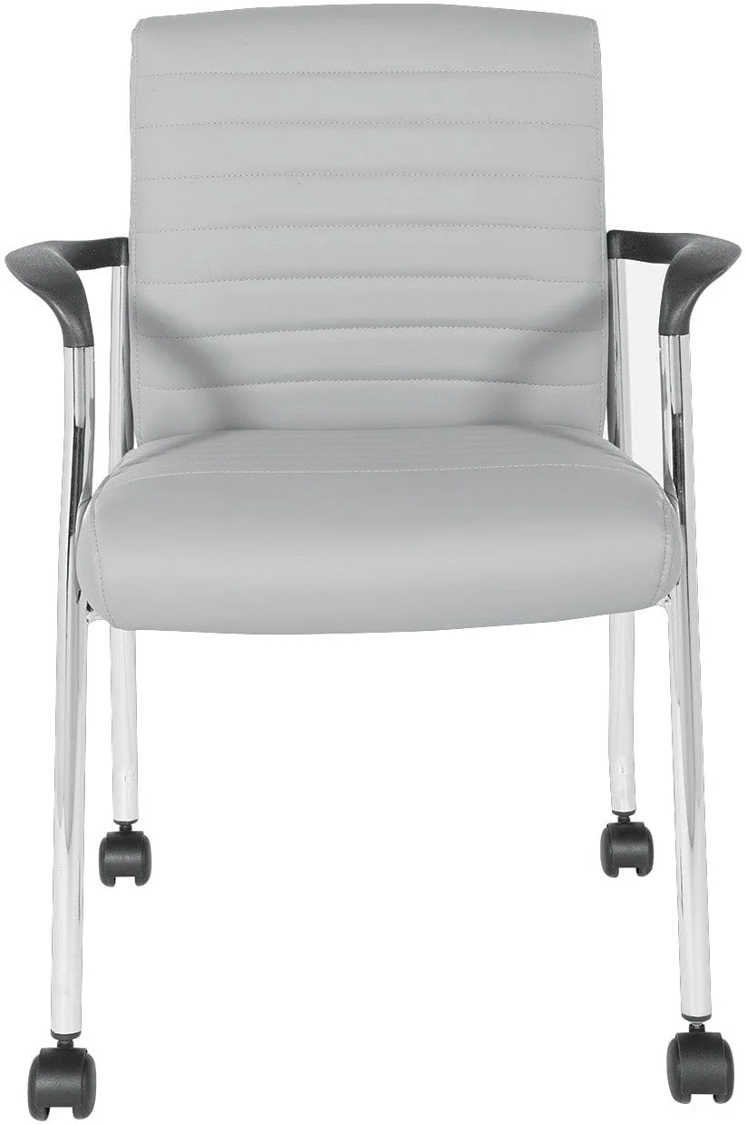 Office Star Guest Chair with Casters [FL38640] - Image 6