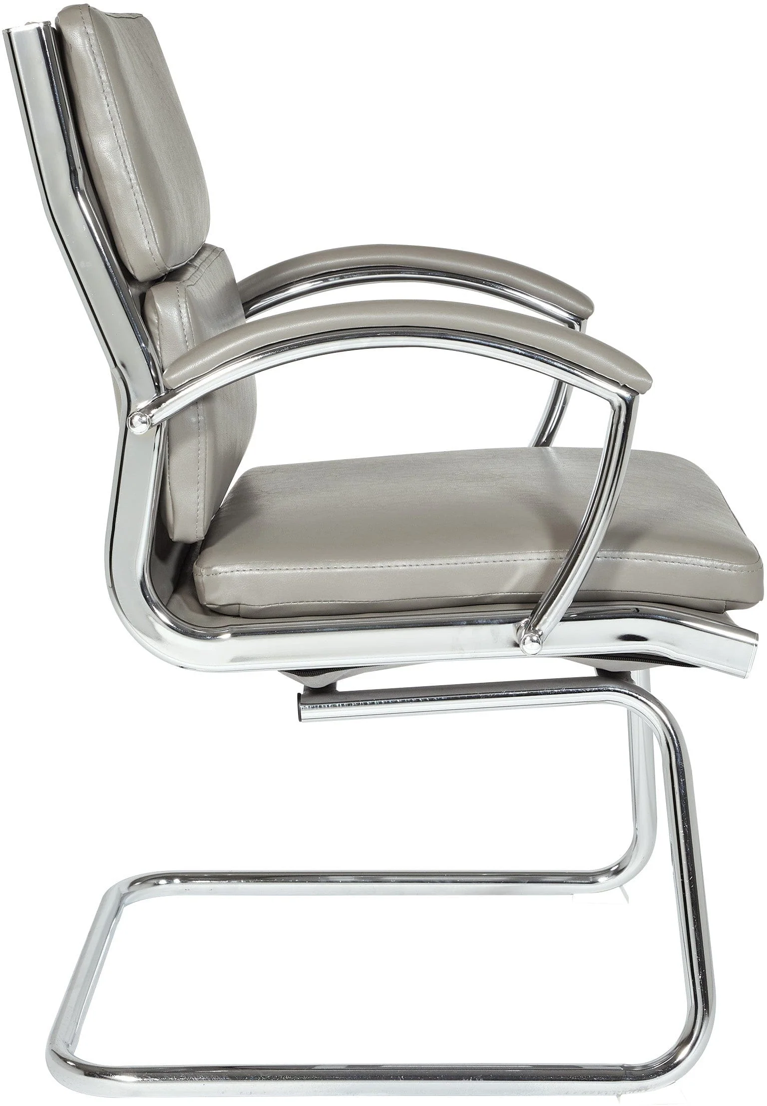 Office Star Mid-Back Faux Leather Visitor's Chair [FL5385C] - Image 10