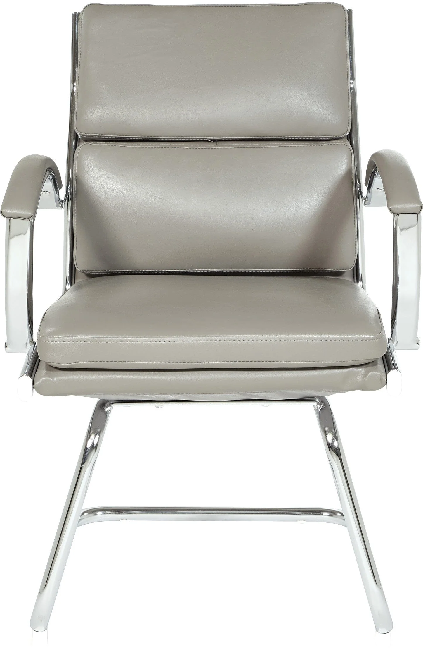 Office Star Mid-Back Faux Leather Visitor's Chair [FL5385C] - Image 6