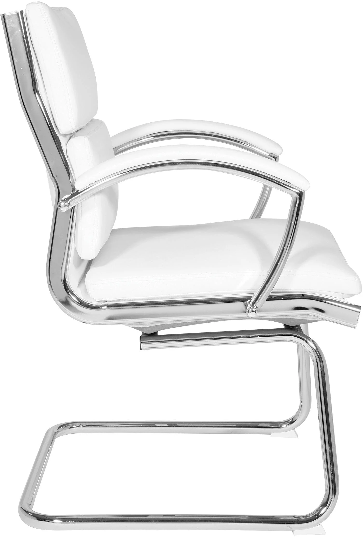 Office Star Mid-Back Faux Leather Visitor's Chair [FL5385C] - Image 9