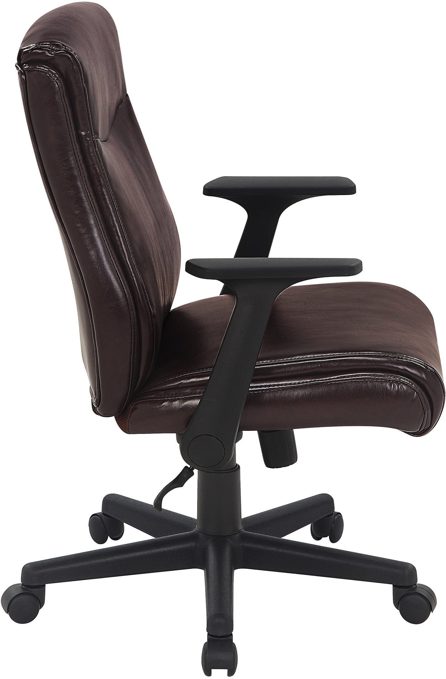 Office Star Mid Back Managers Chair with Flip Away Arms [FL91201] - Image 10