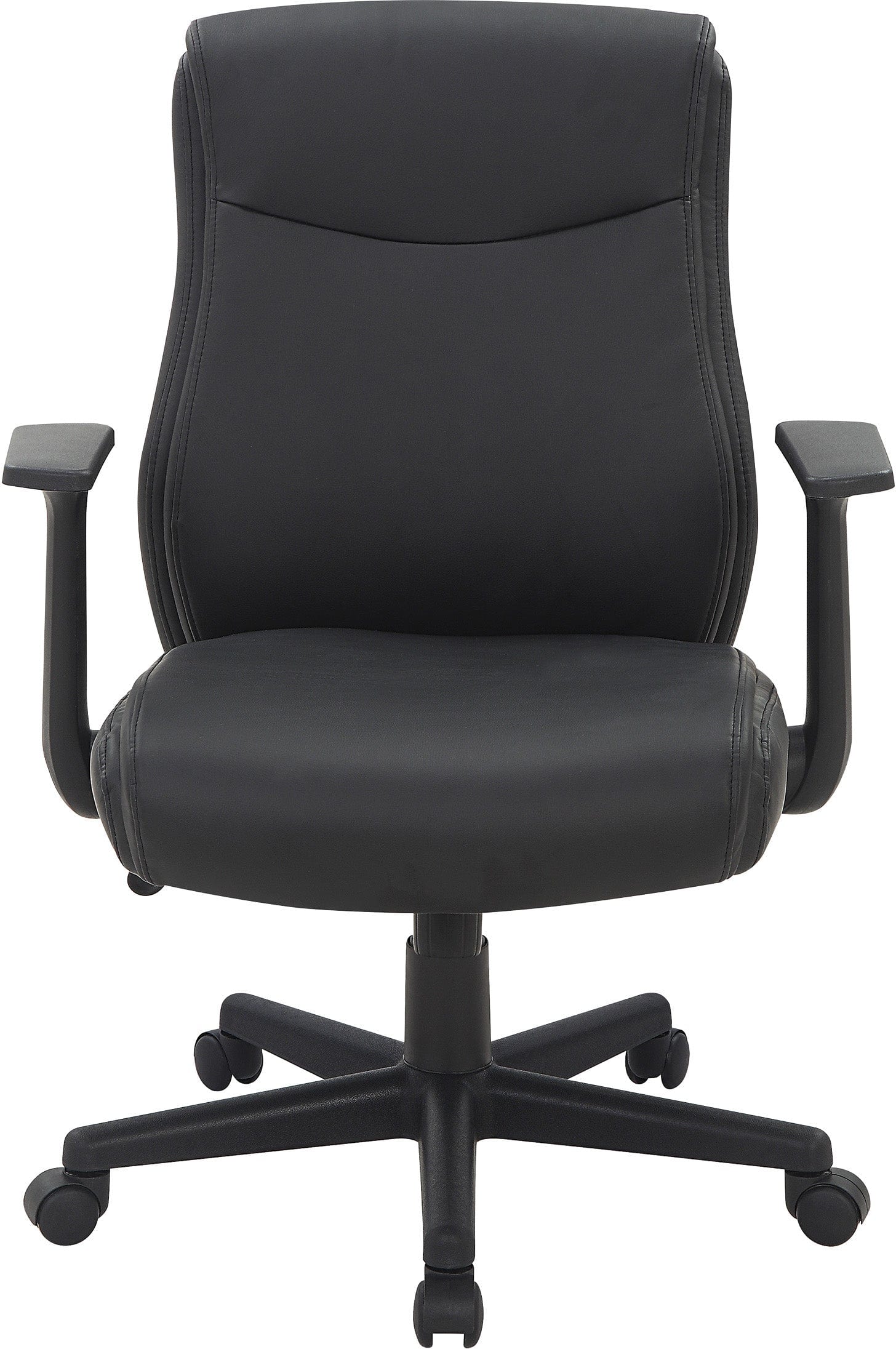 Office Star Mid Back Managers Chair with Flip Away Arms [FL91201] - Image 9