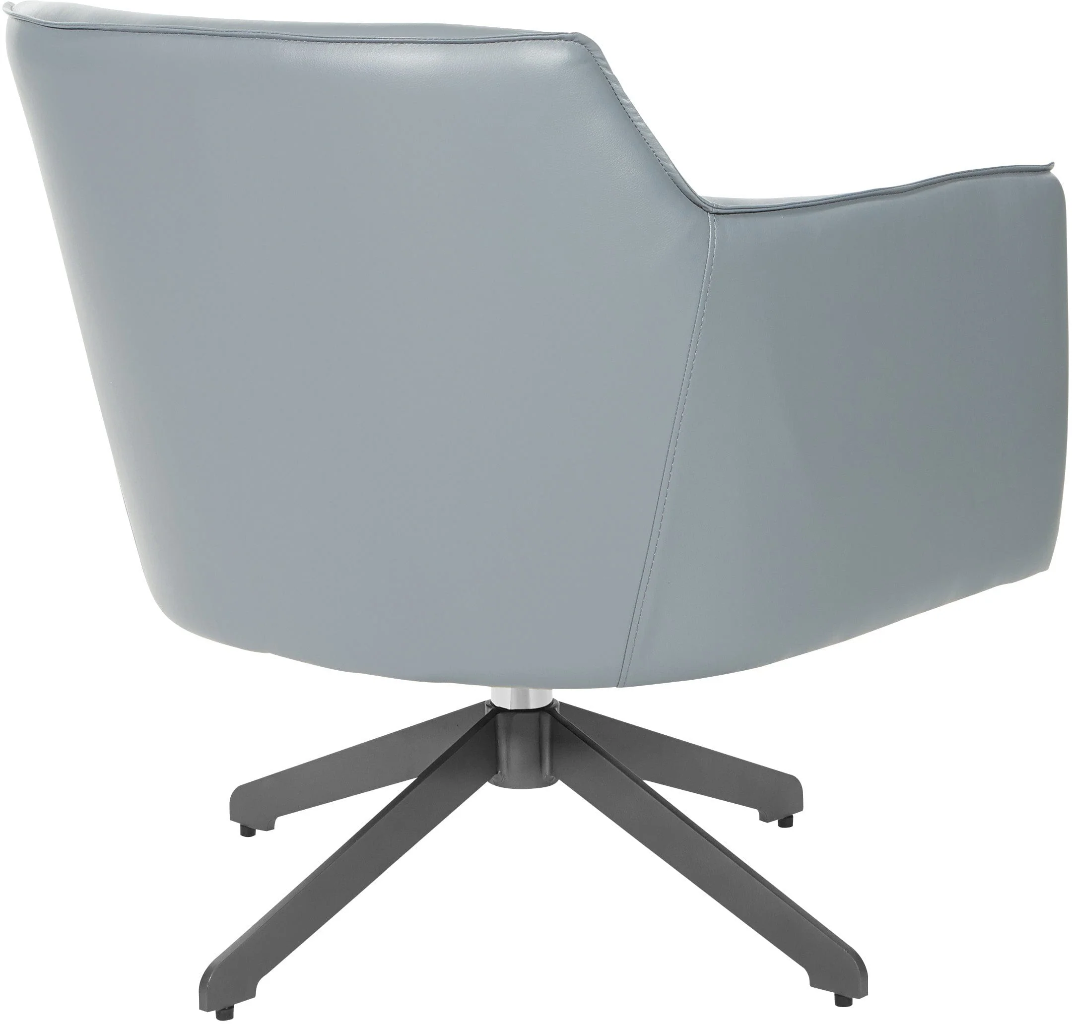 Office Star Faux Leather Guest Chair [FLH5974BK] - Image 8