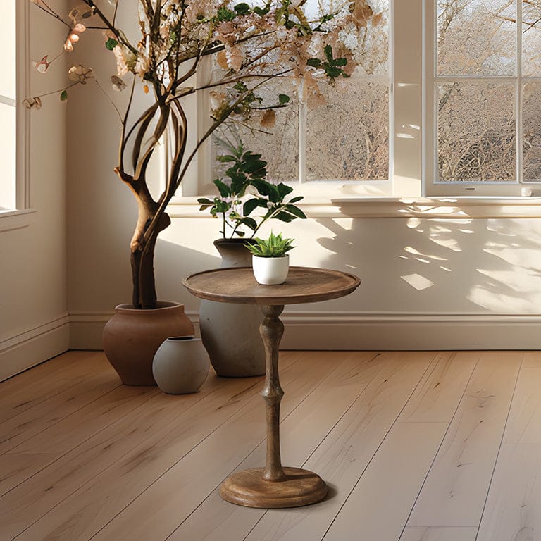 Office Star OSP Designs Wood Side Accent Table [GCST-WMD] - Image 2