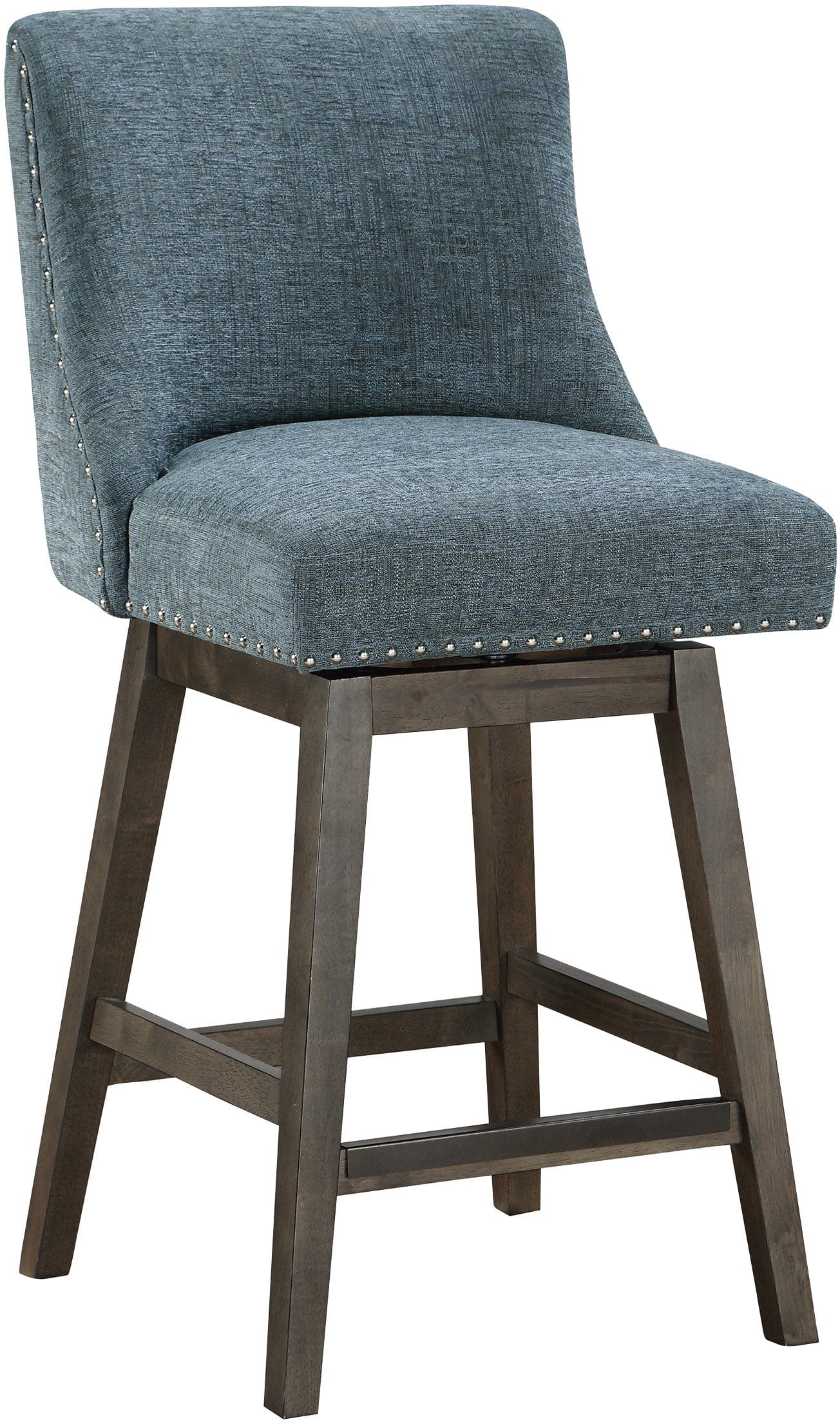 Office Star Granville 26" Swivel Stool [GVL26GY] - Image 2