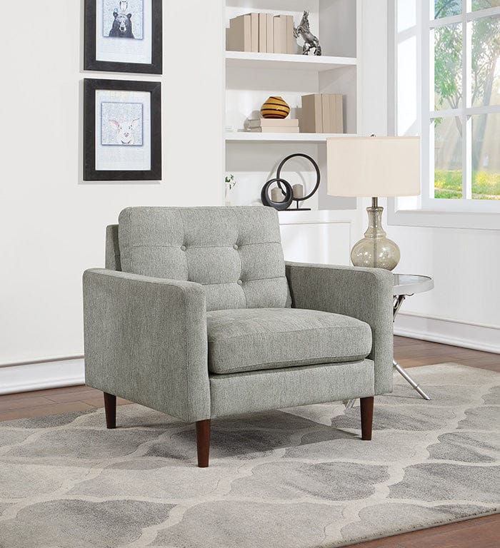 Office Star Grayburn Mid-Century Chair [GYB51] - Image 2