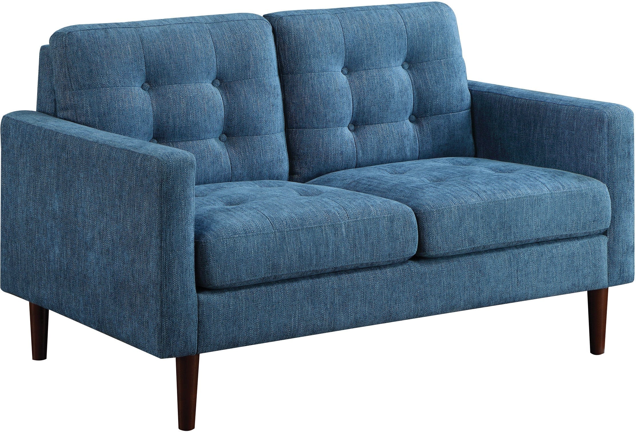 Office Star Grayburn Mid-Century Loveseat [GYB52] - Image 2