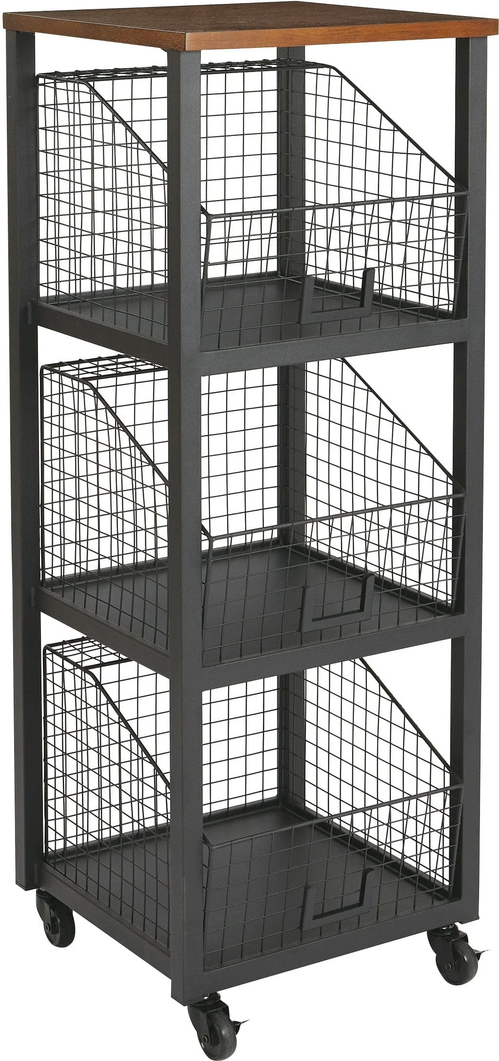Office Star Hanover Storage Console in Sumatra Finish [HAN990]