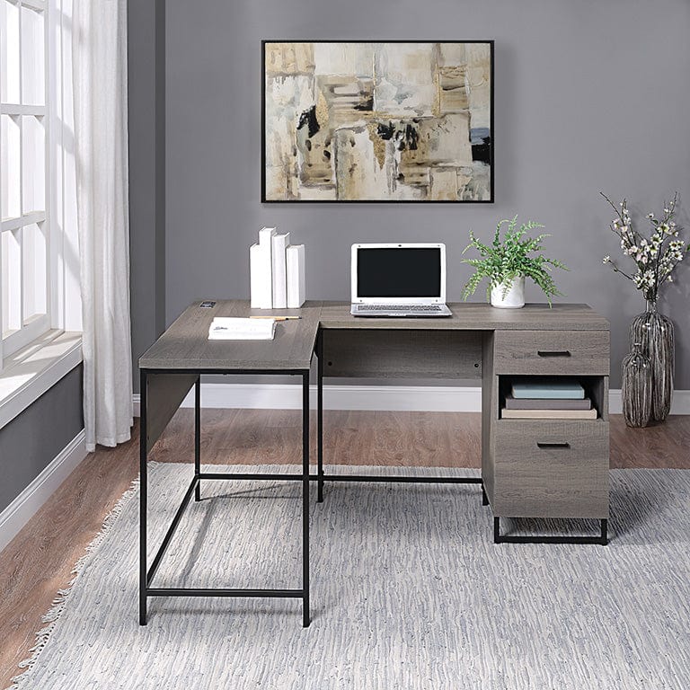 Office Star Hagney Lane L-Shape Desk [HGN781] - Image 3