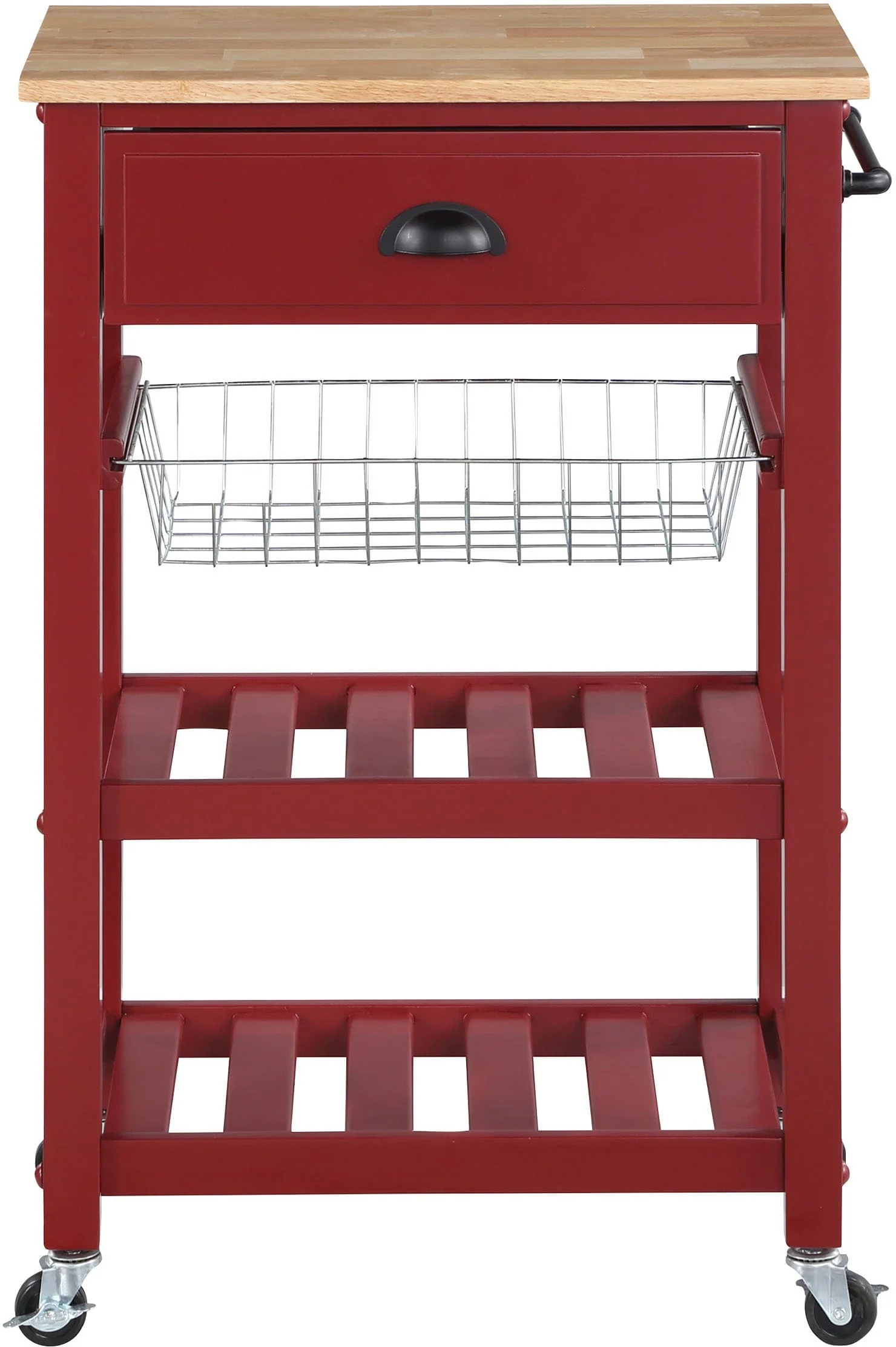 Office Star Hampton Kitchen Cart [HMPNW] - Image 6