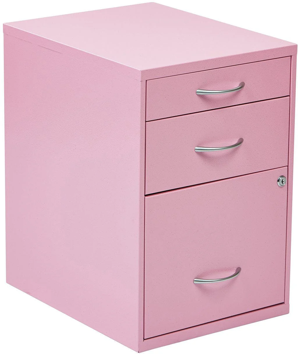 Office Star Colorful 22" Pencil, Box, File Cabinet [HPBF]