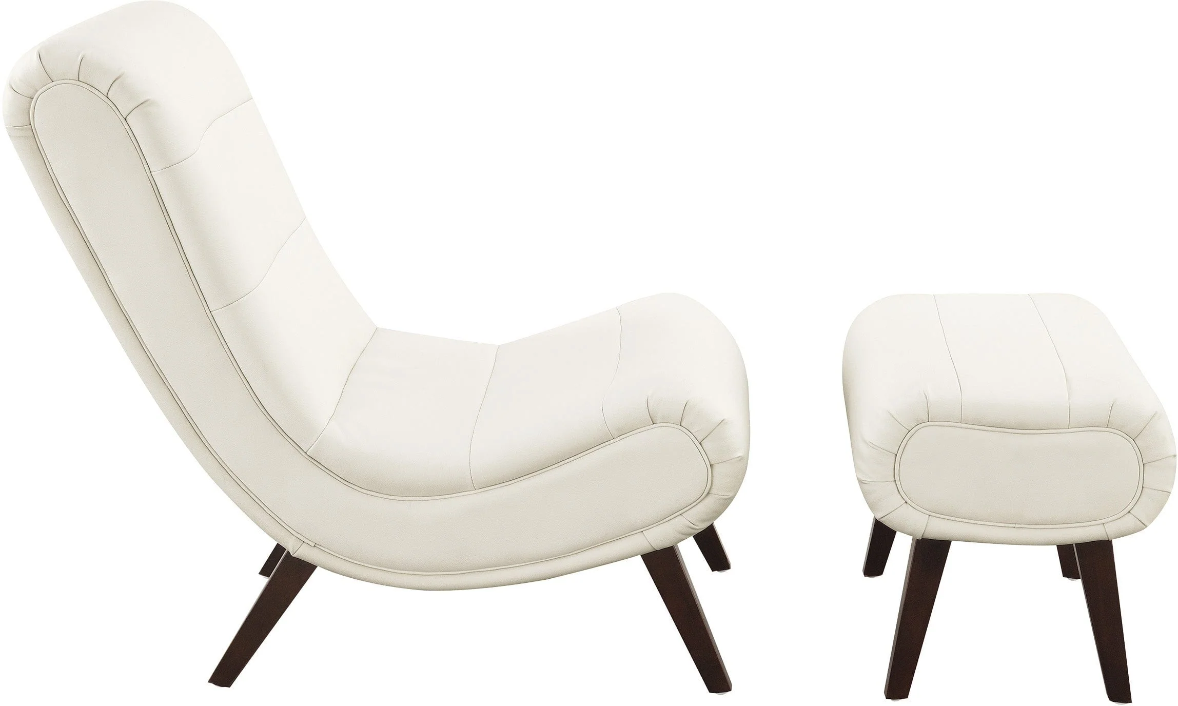 Office Star Hawkins Lounger with Ottoman [HWK] - Image 9