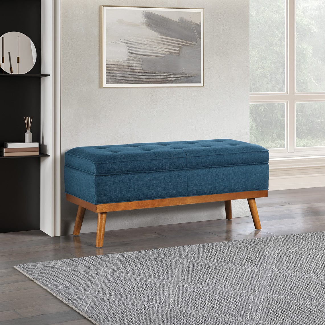 Office Star Ave Six Katheryn Storage Bench [KAT] - Image 10