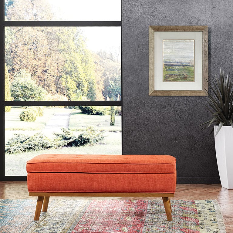 Office Star Ave Six Katheryn Storage Bench [KAT] - Image 9