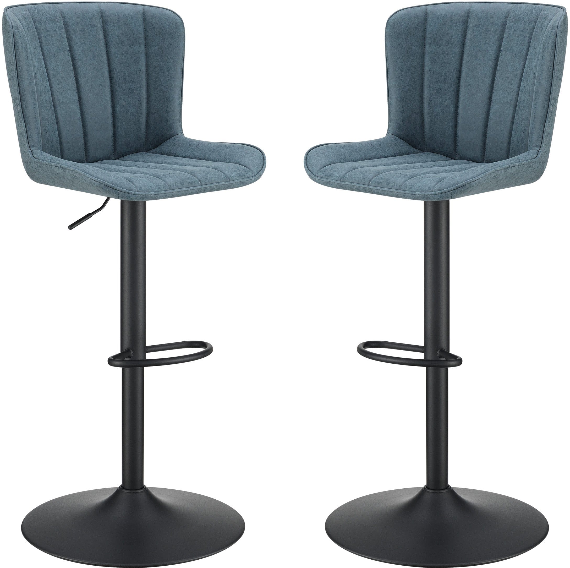 Office Star Kirkdale Height Adjustable Stool, 2-Pack [KRK2] - Image 5