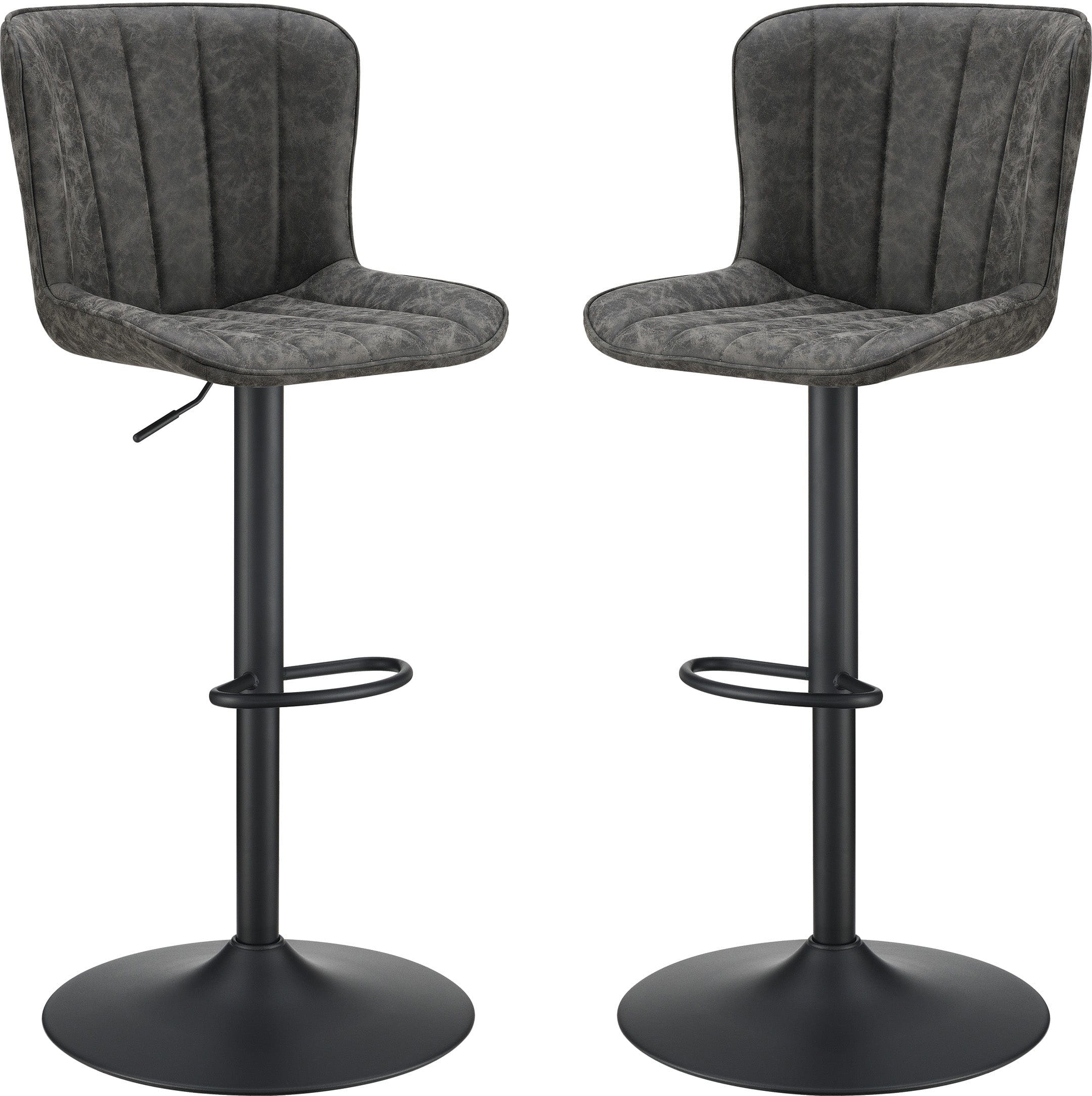 Office Star Kirkdale Height Adjustable Stool, 2-Pack [KRK2] - Image 6