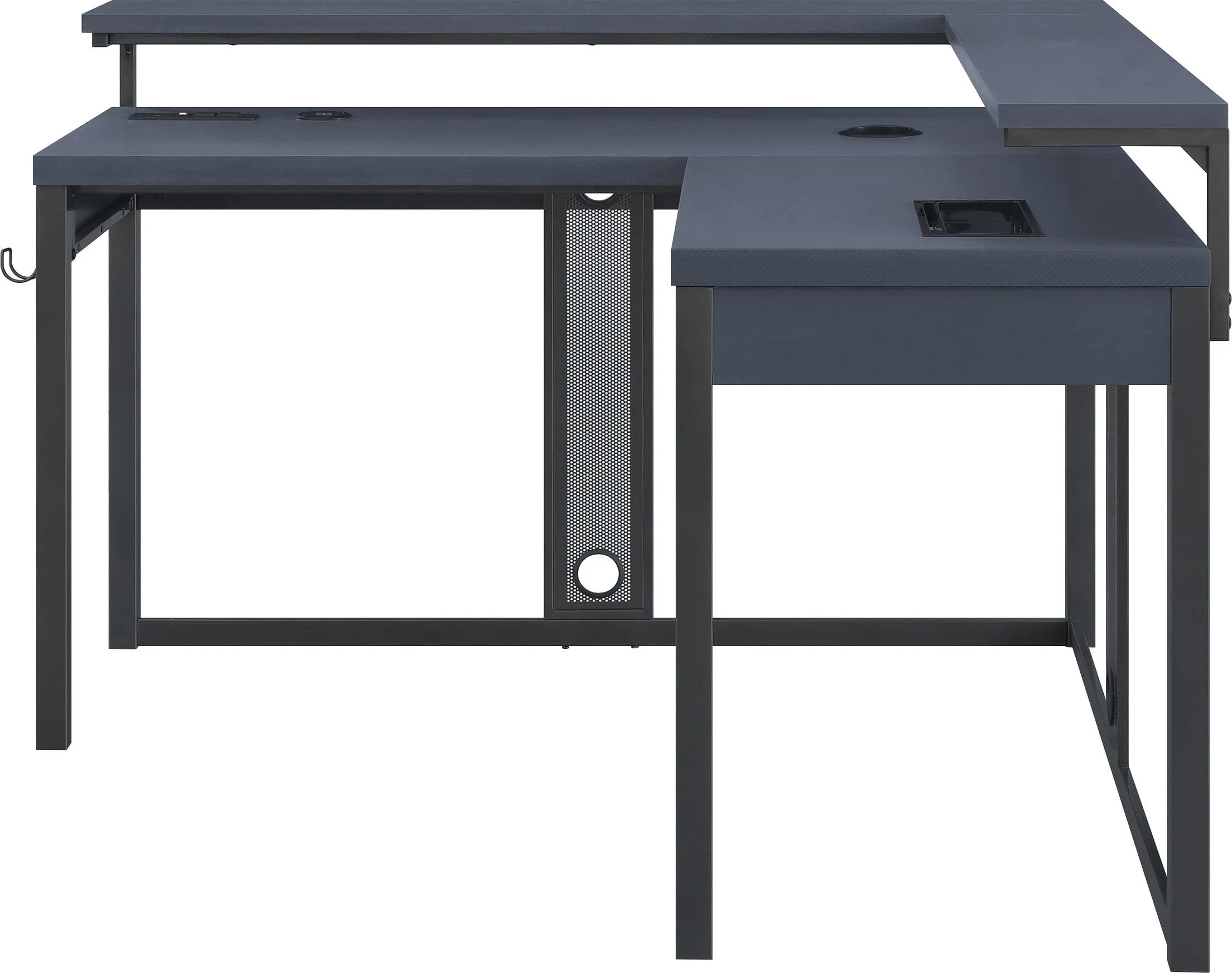 Office Star Loadout L/Shape Gaming Desk [LDT5454GLD] - Image 8