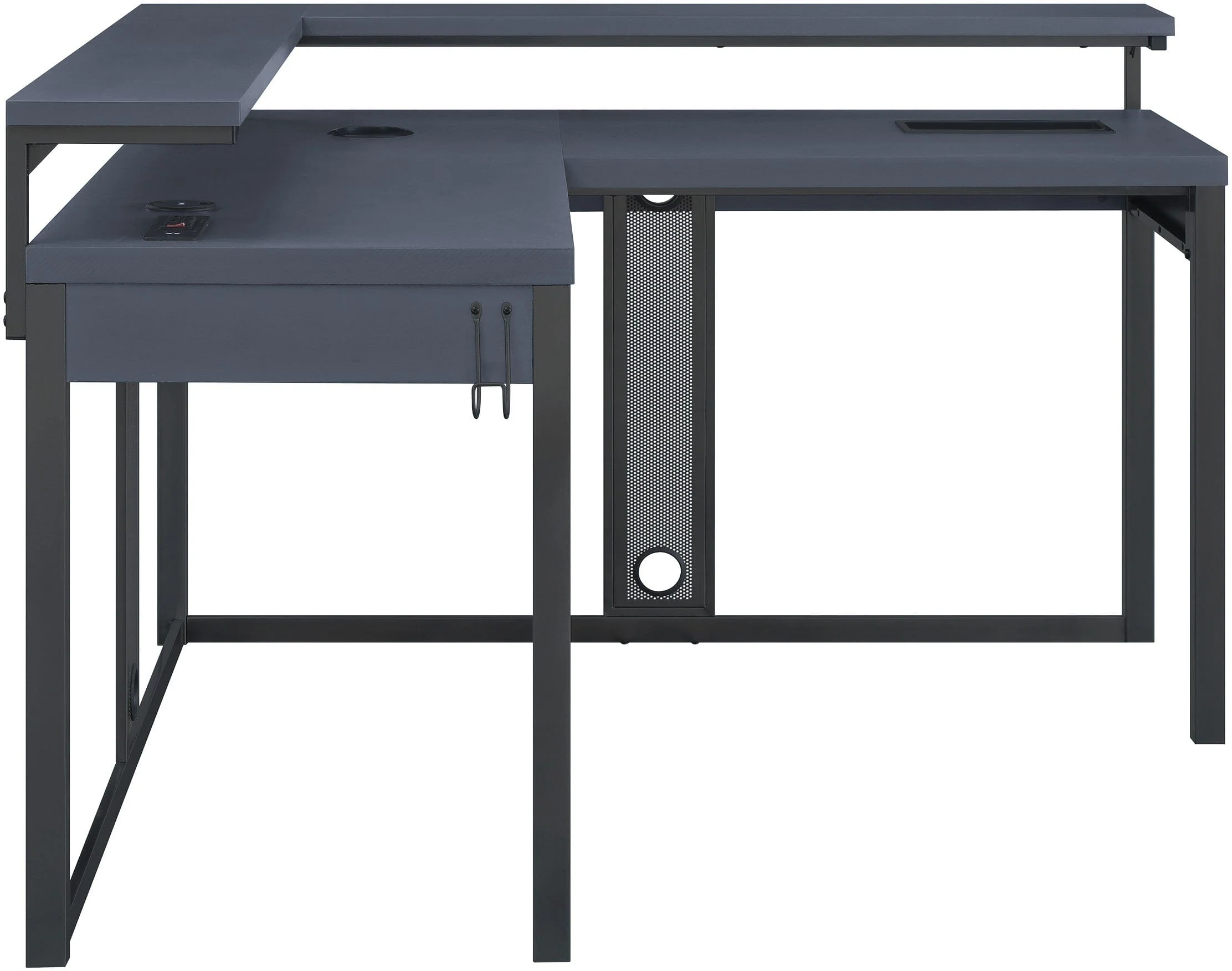 Office Star Loadout L/Shape Gaming Desk [LDT5454GLD] - Image 9